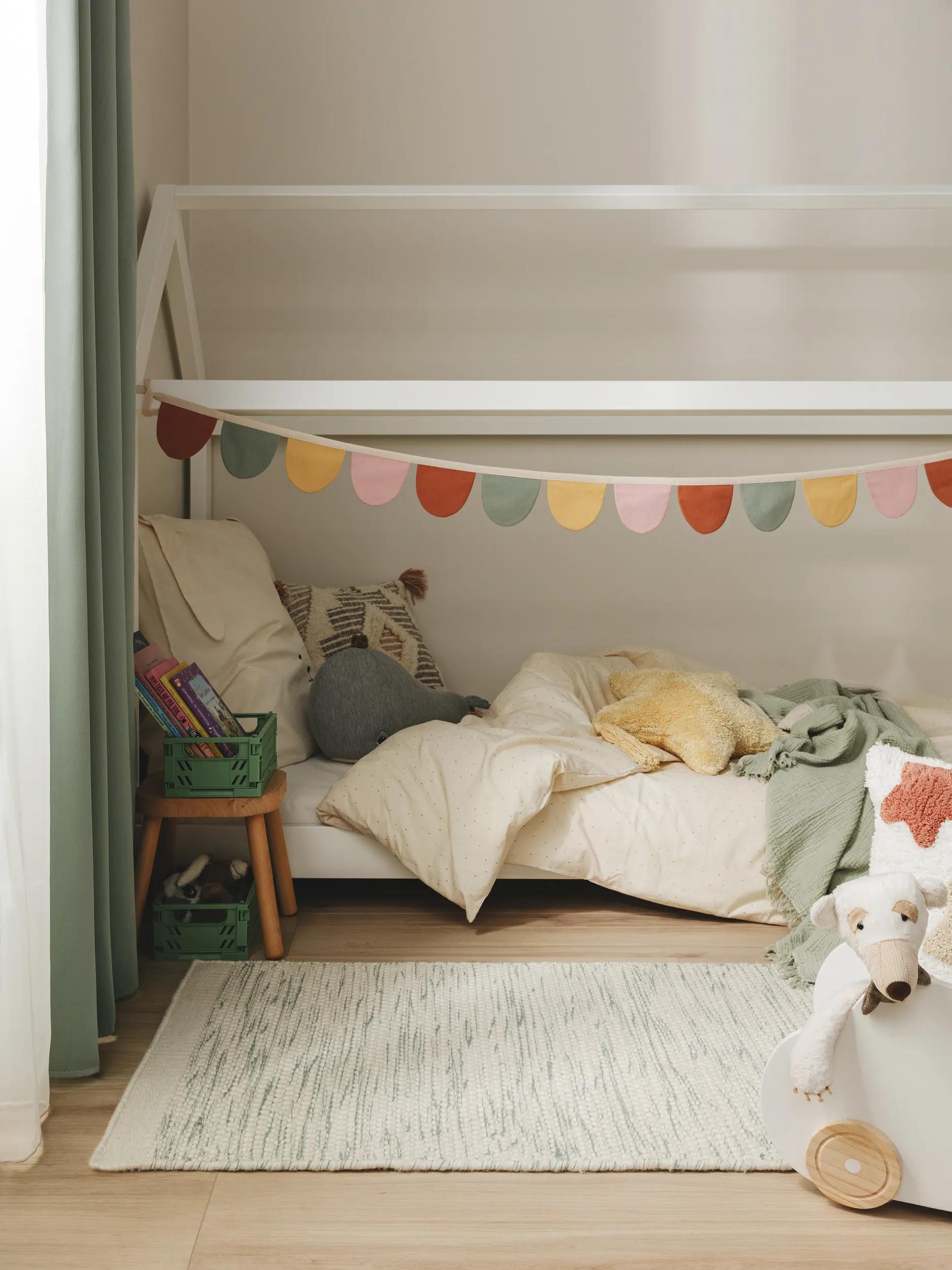 Kids rug Rocky Green