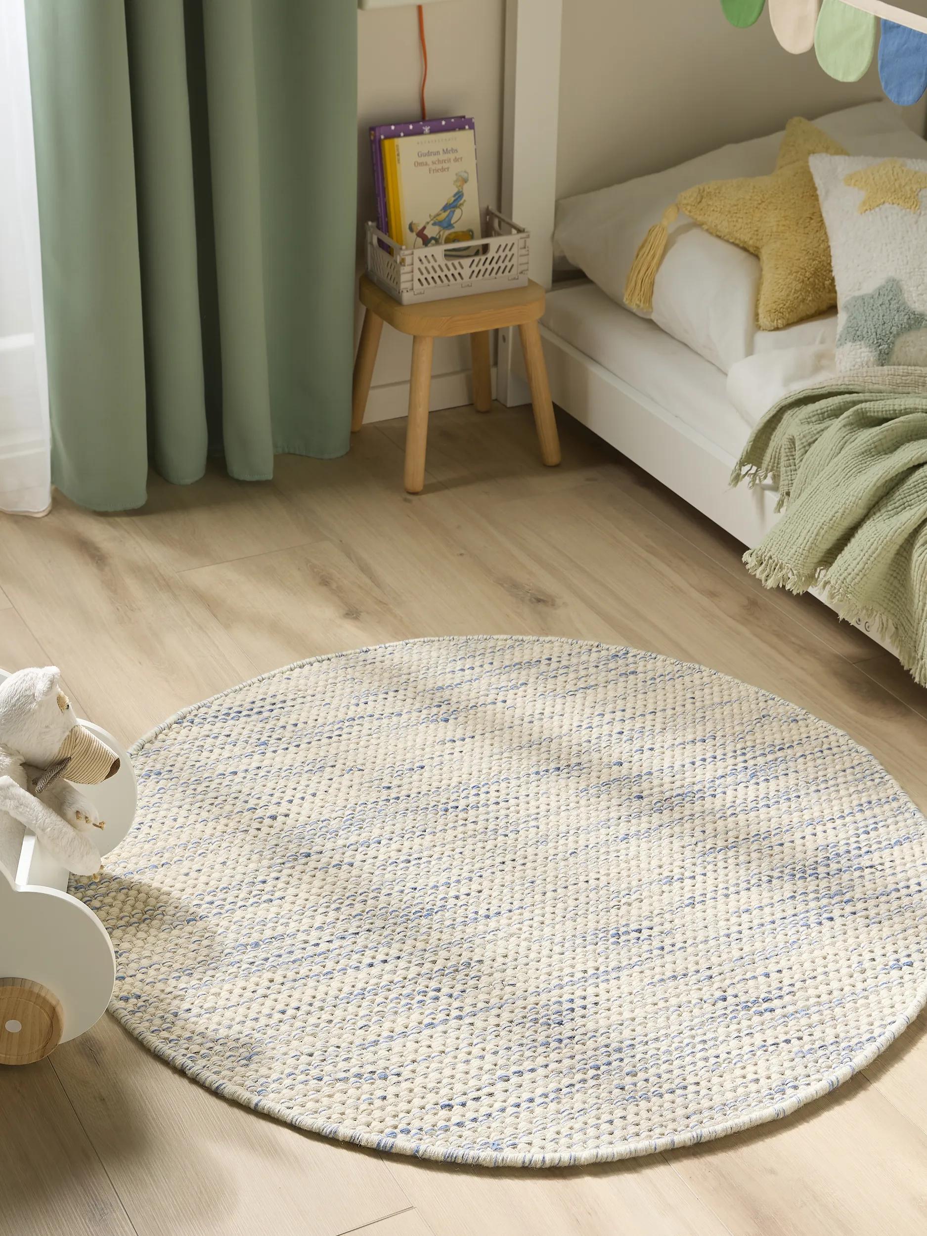 Kids rug Rocky Blue