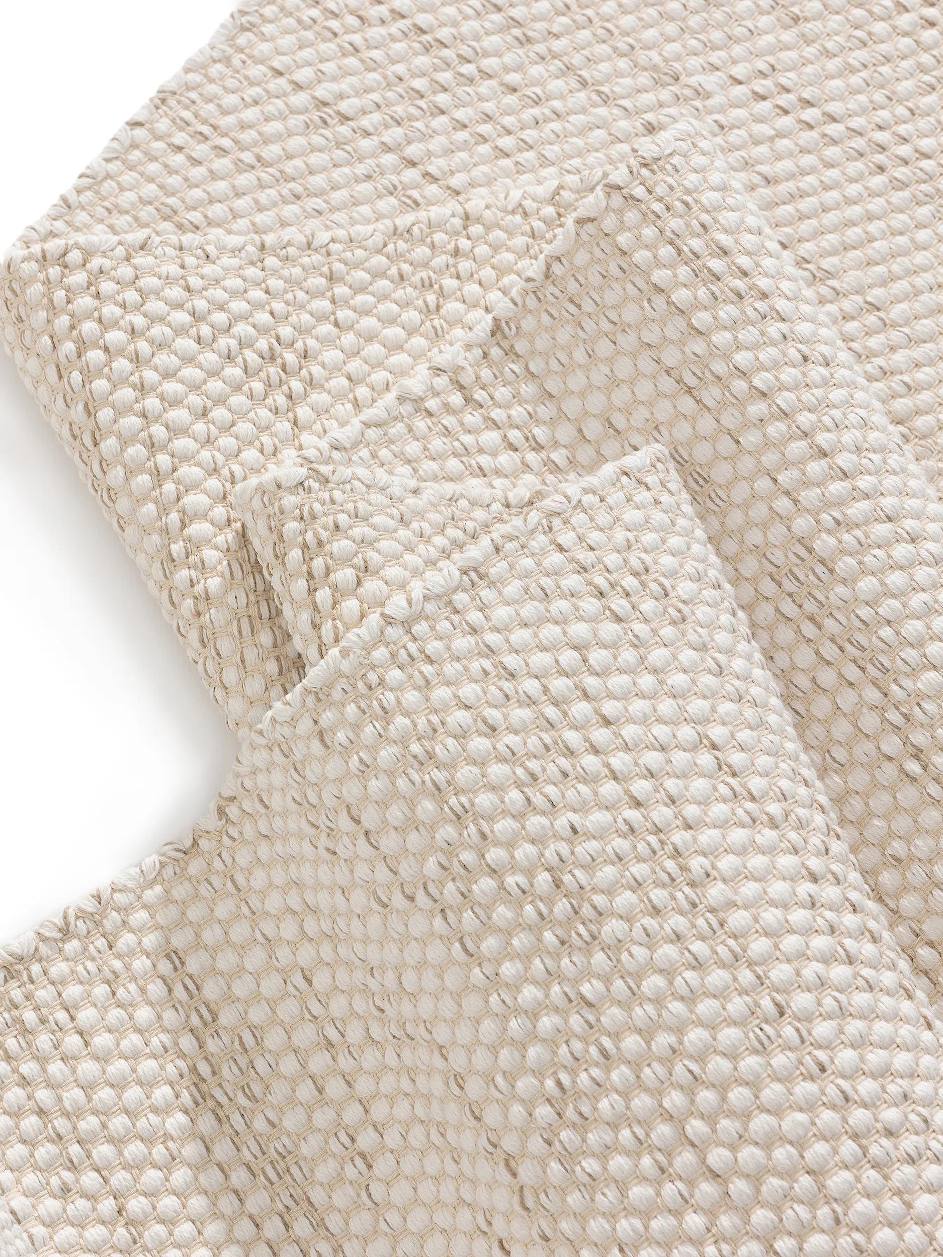 Cotton Rug Ron Cream