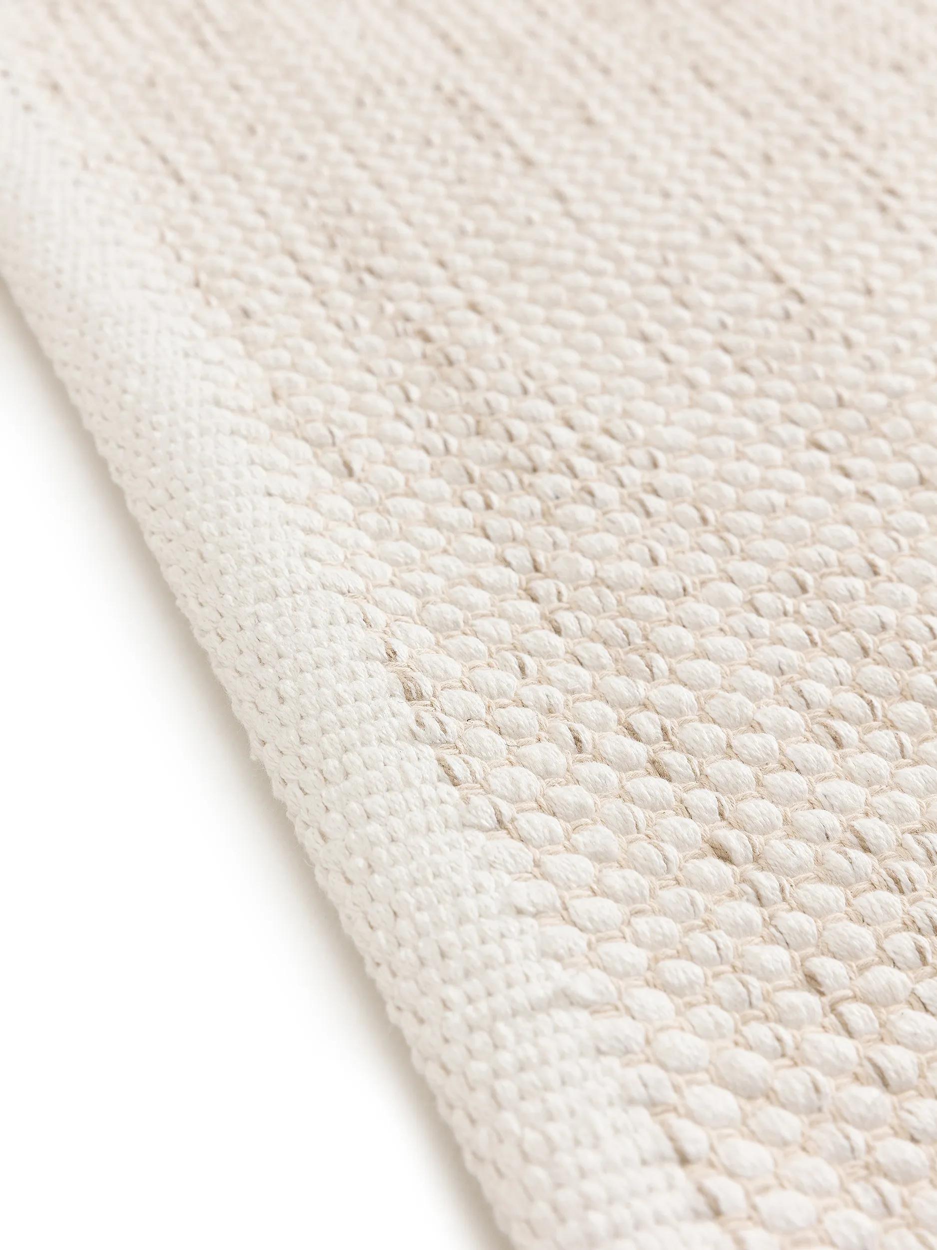 Cotton Rug Ron Cream
