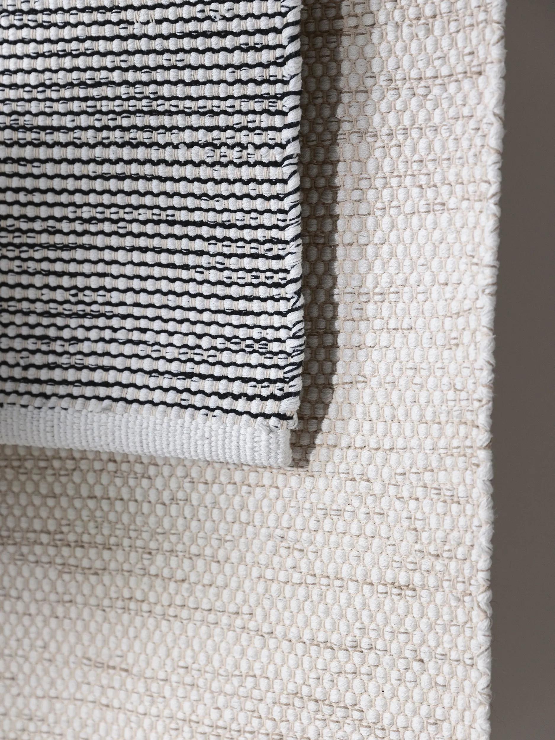 Cotton Rug Ron Cream