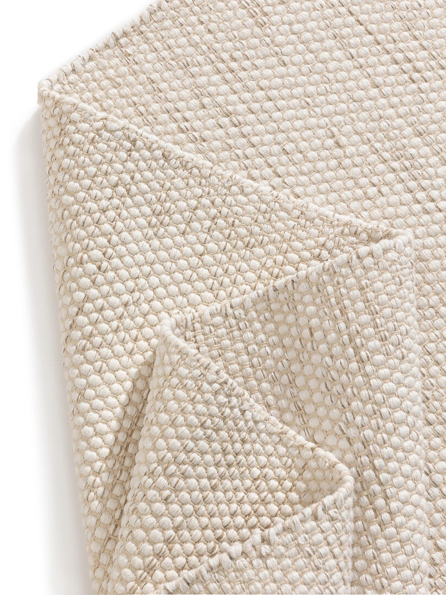 Cotton Rug Ron Cream