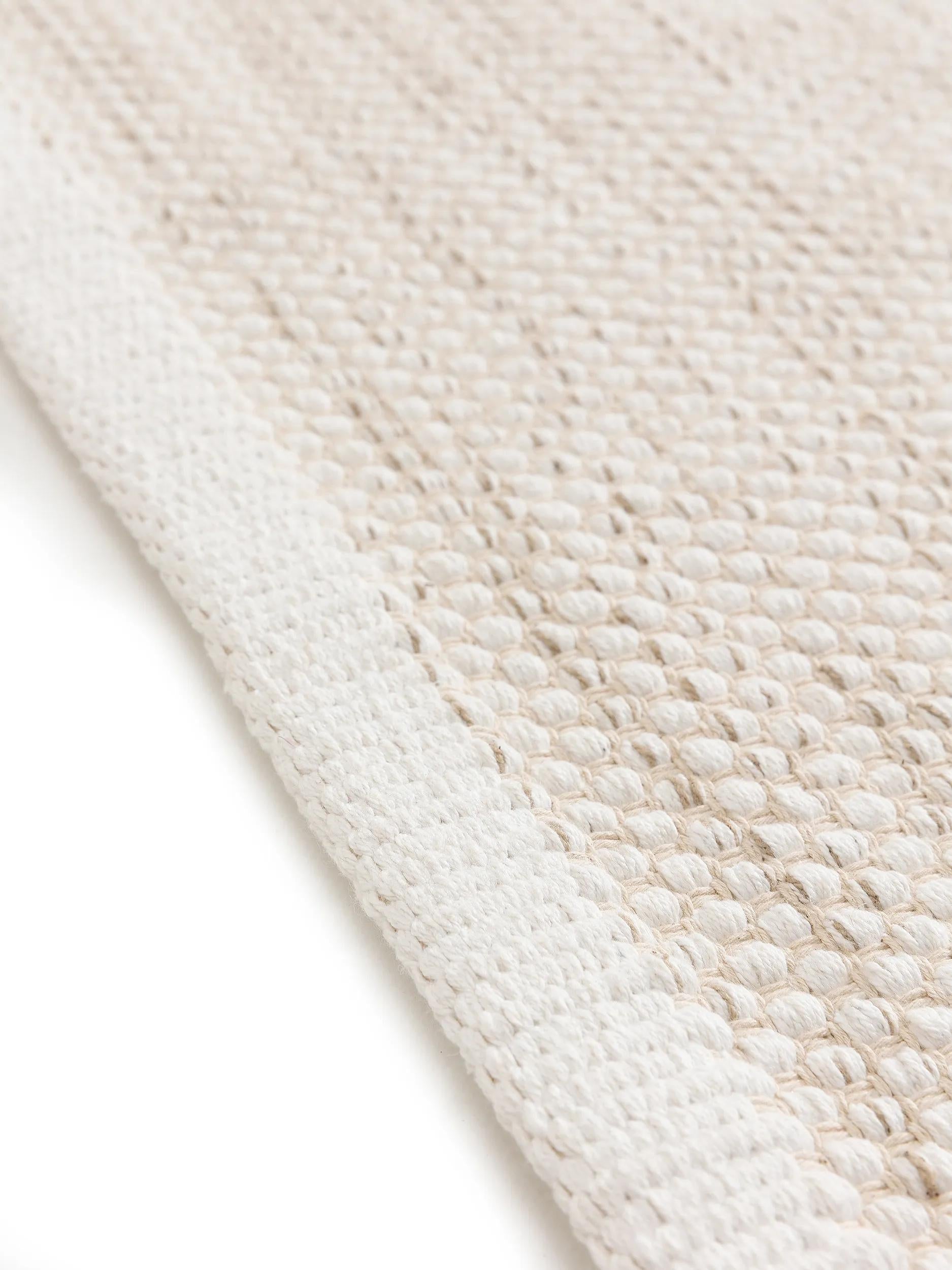 Cotton Rug Ron Cream