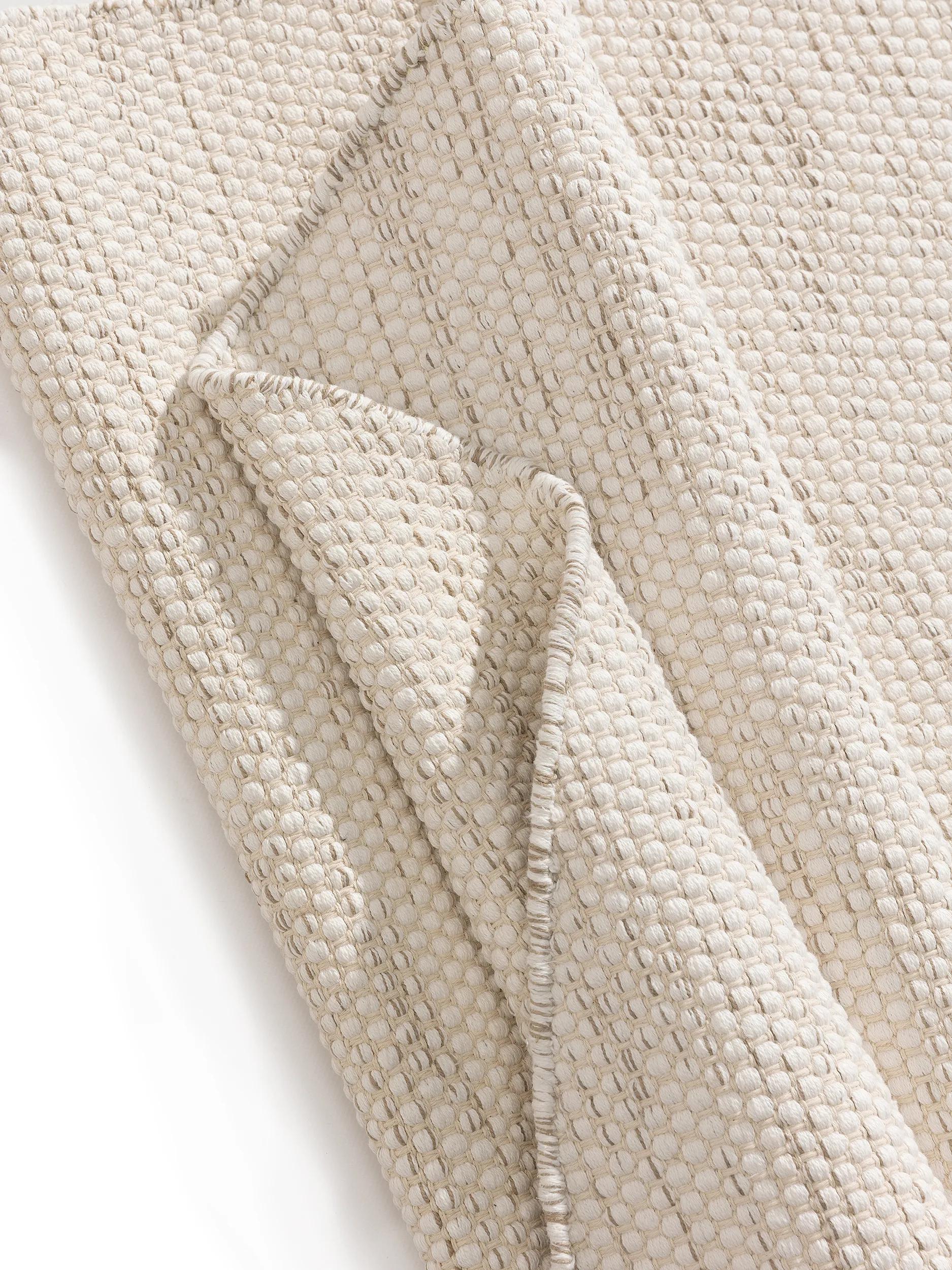 Cotton Rug Ron Cream