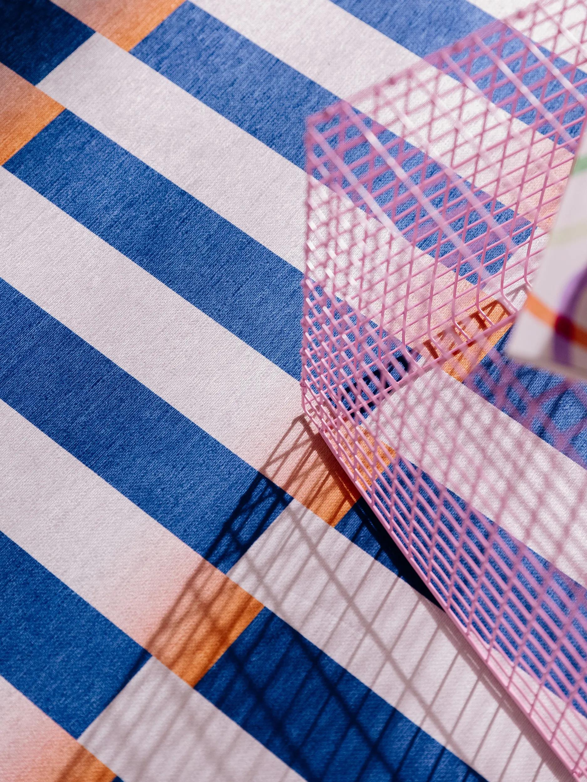 Flat Weave Rug Rory Blue