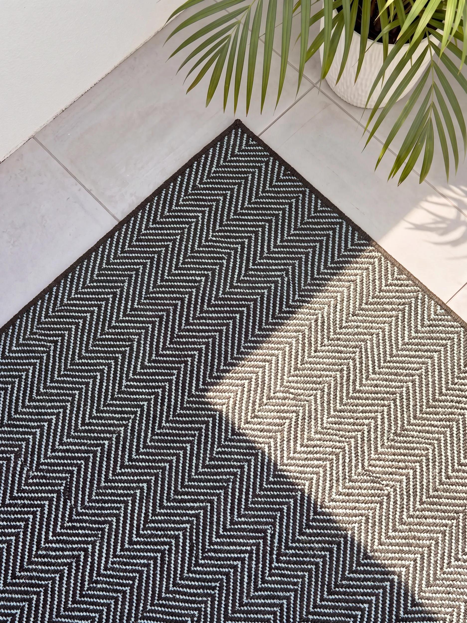 In- & Outdoor Rug Rowan Blue