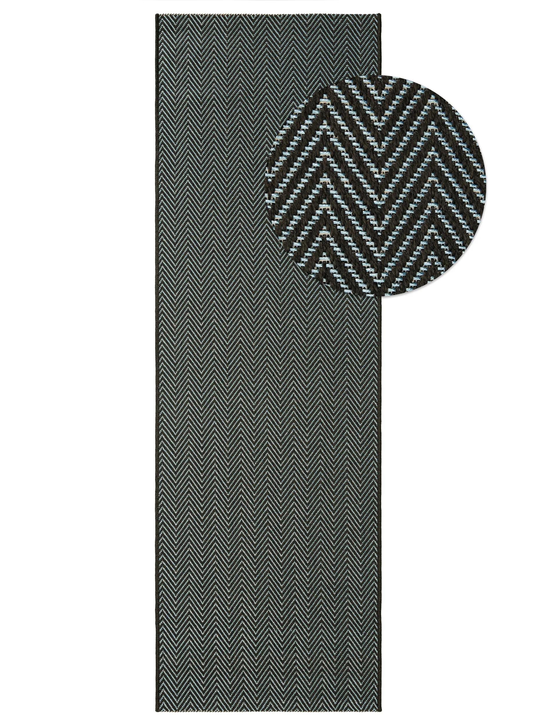 In- & Outdoor Rug Rowan Blue