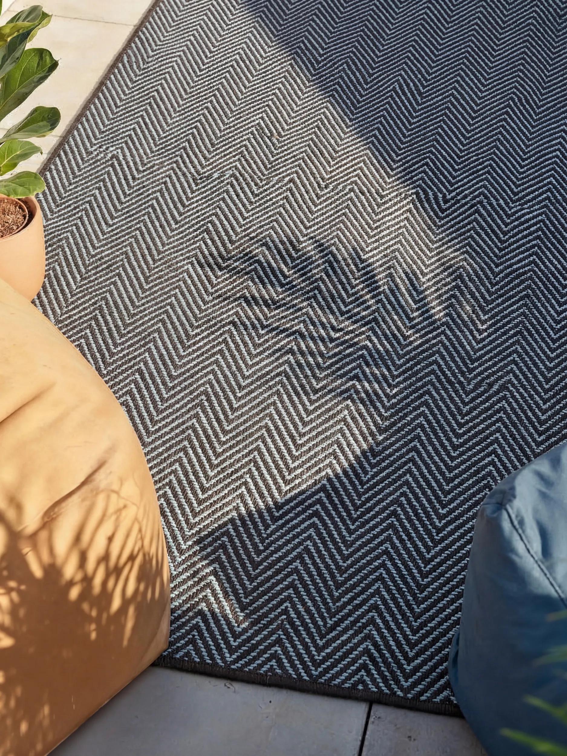 In- & Outdoor Rug Rowan Blue