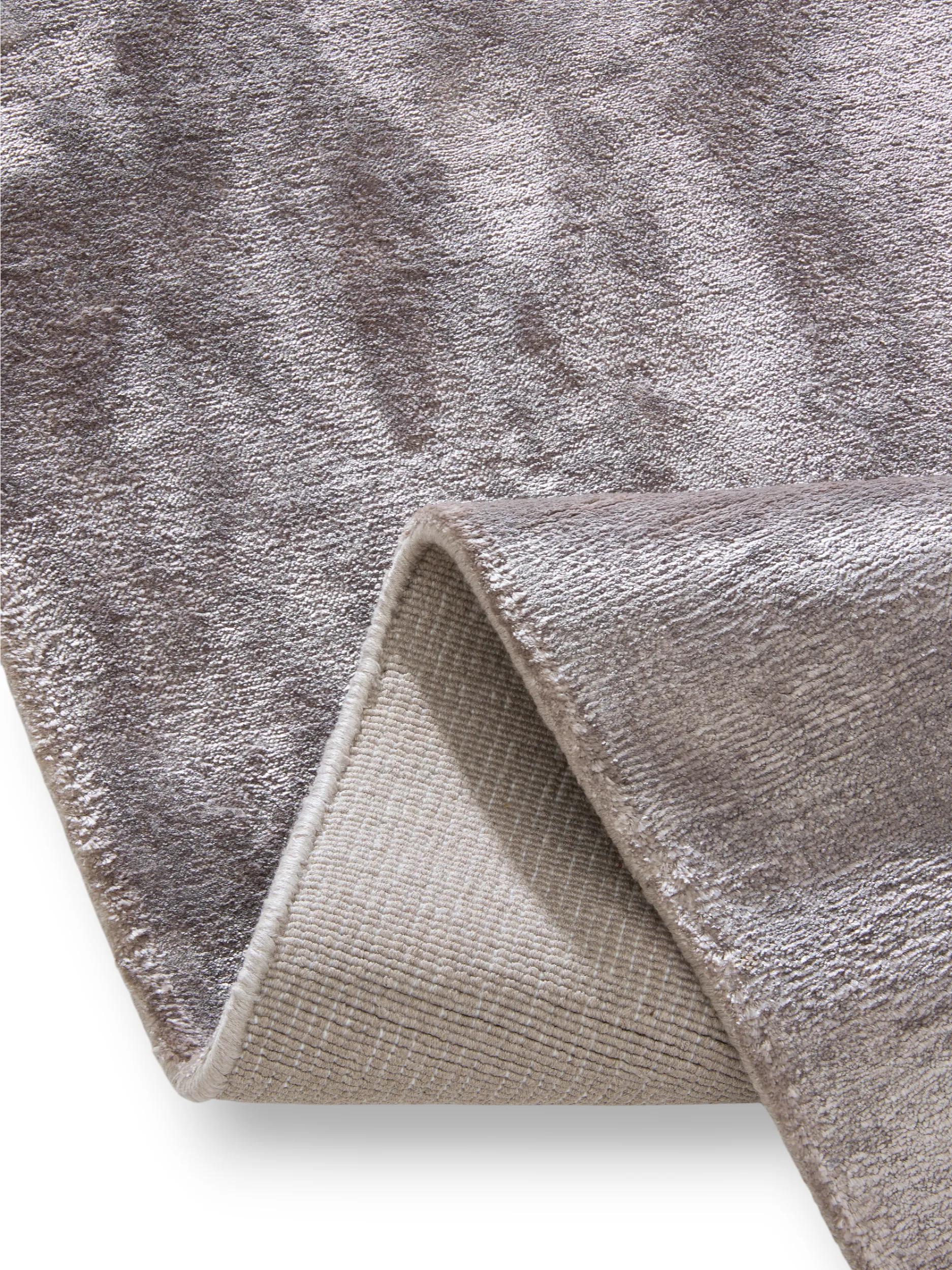 Viscose Rug Rubin Taupe