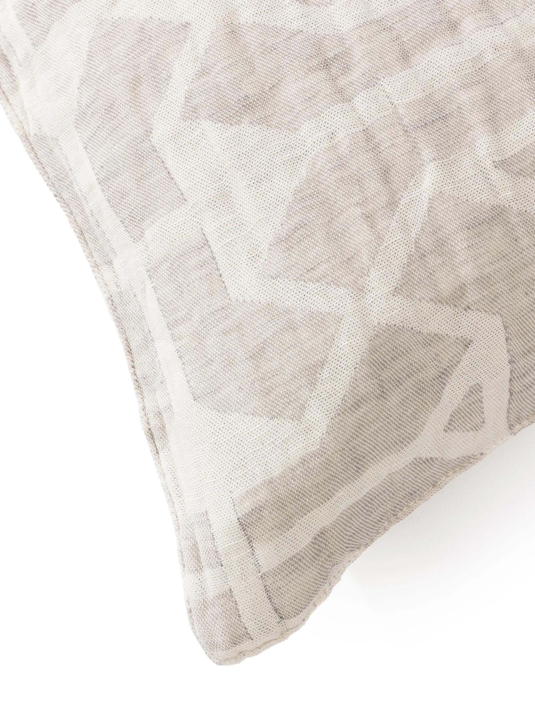 Linen mix cushion cover Sabine Cream