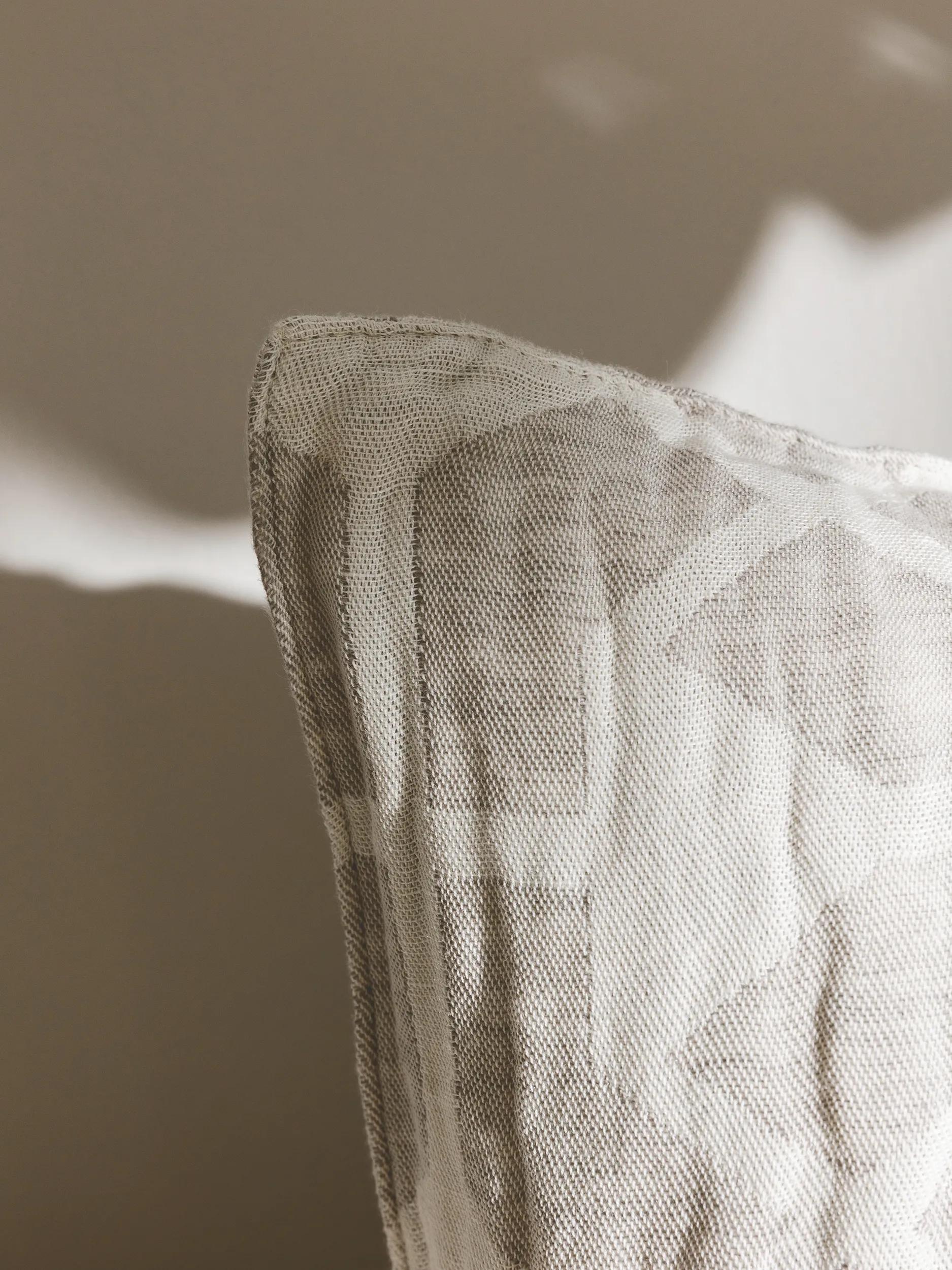 Linen mix cushion cover Sabine Cream