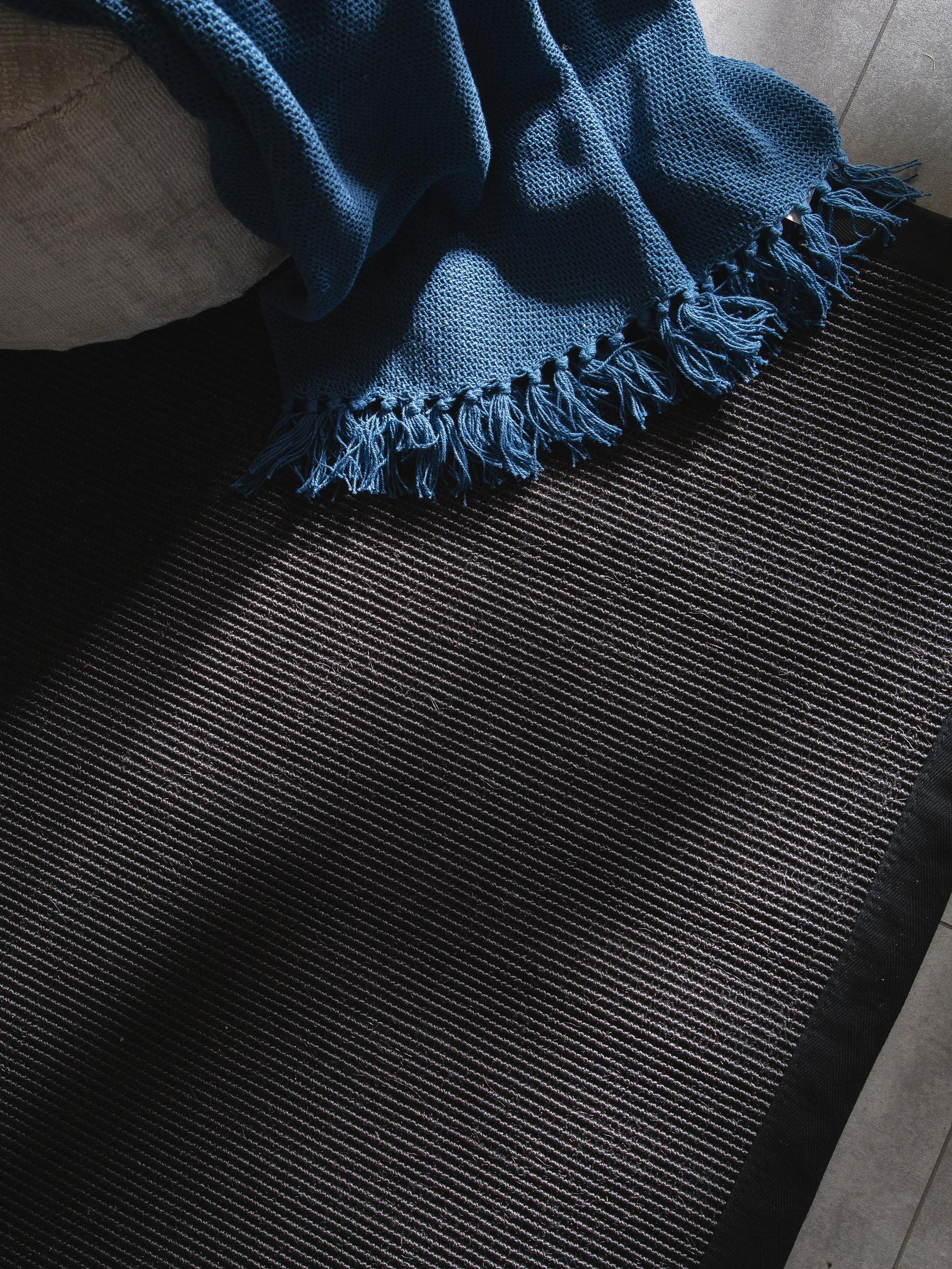 Sisal Rug Sana Black