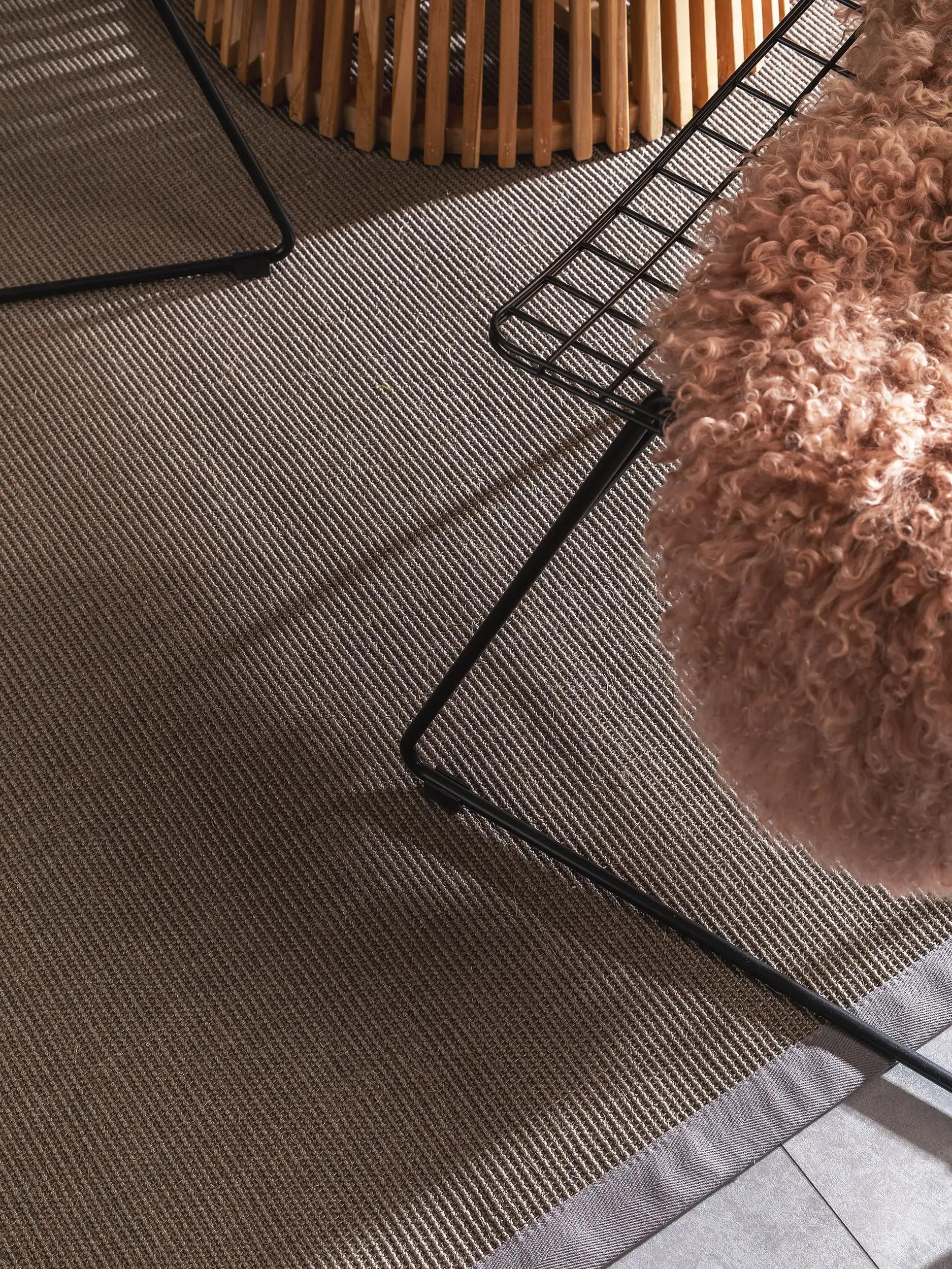 Sisal Rug Sana Grey