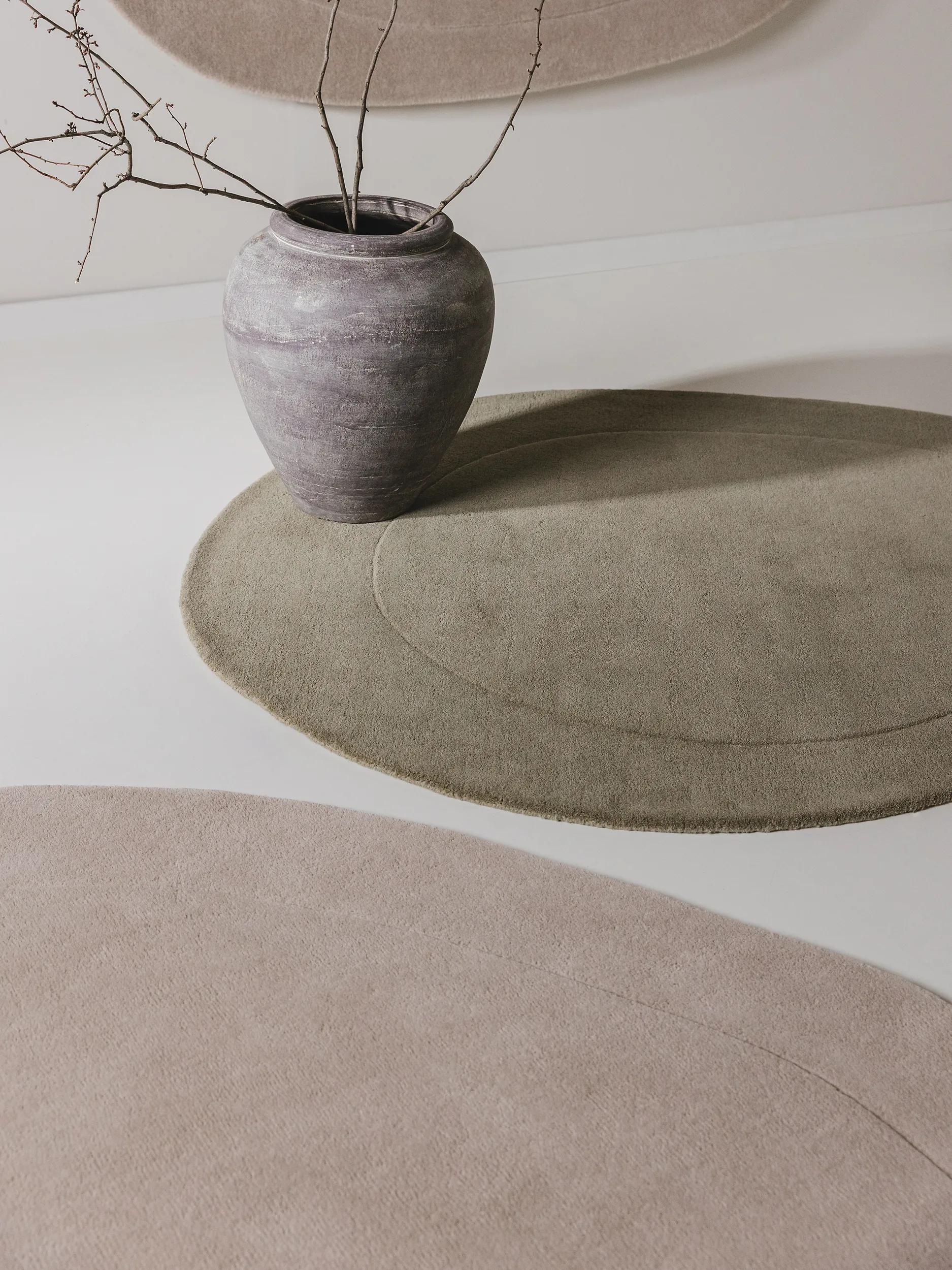 Wool Rug Shape Cream