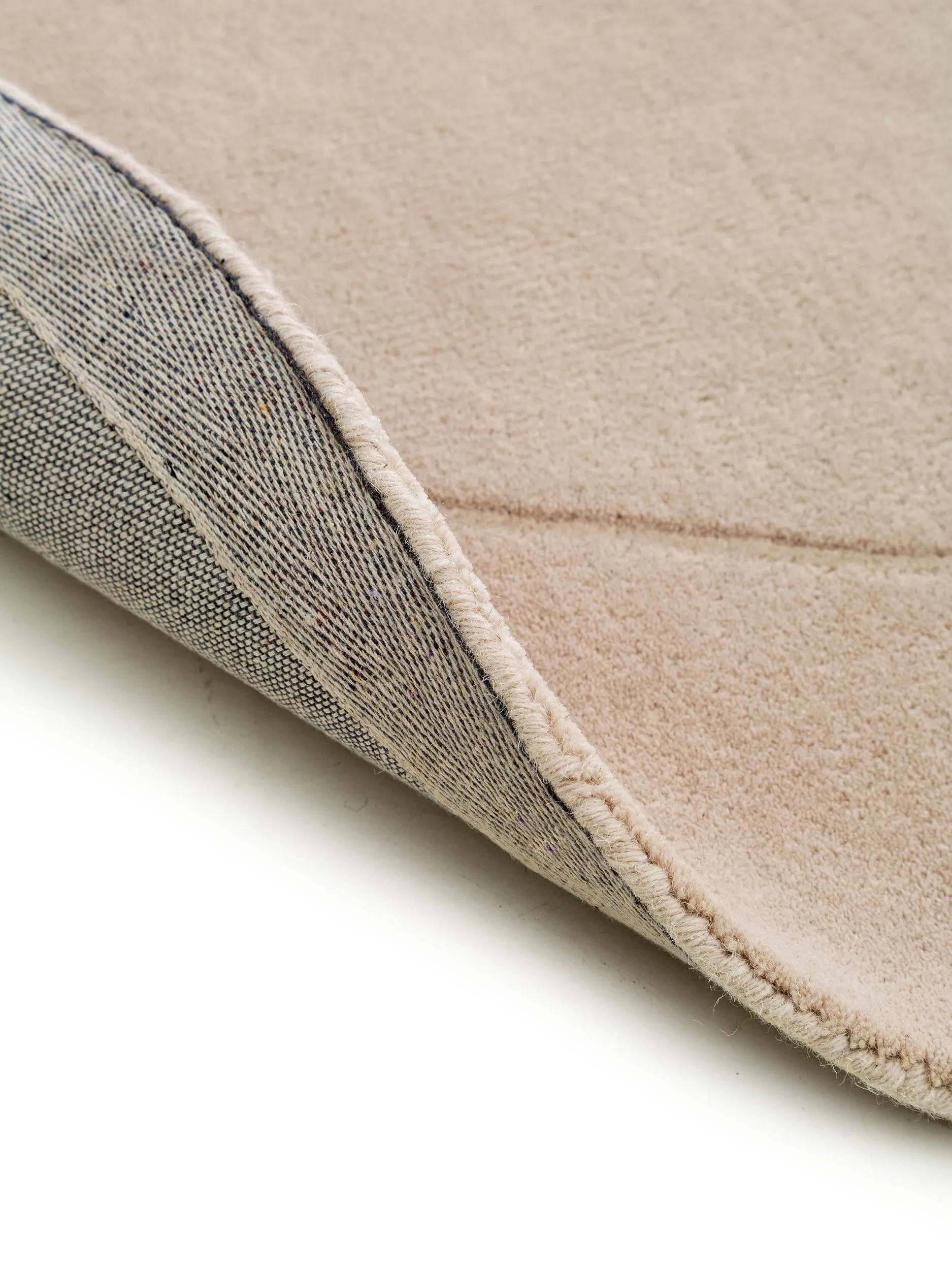 Wool Rug Shape Cream