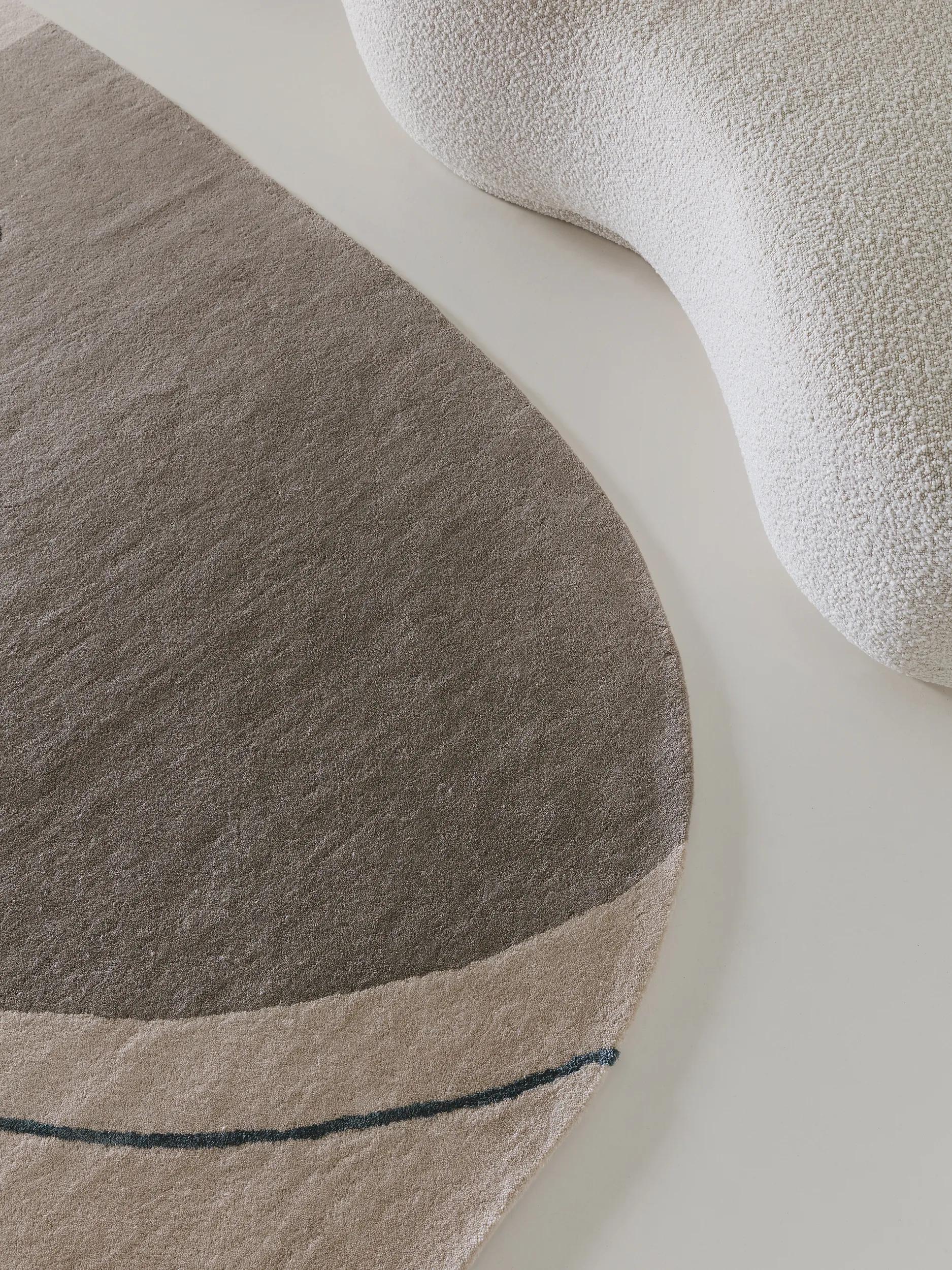 Wool Rug Shape Multicolour