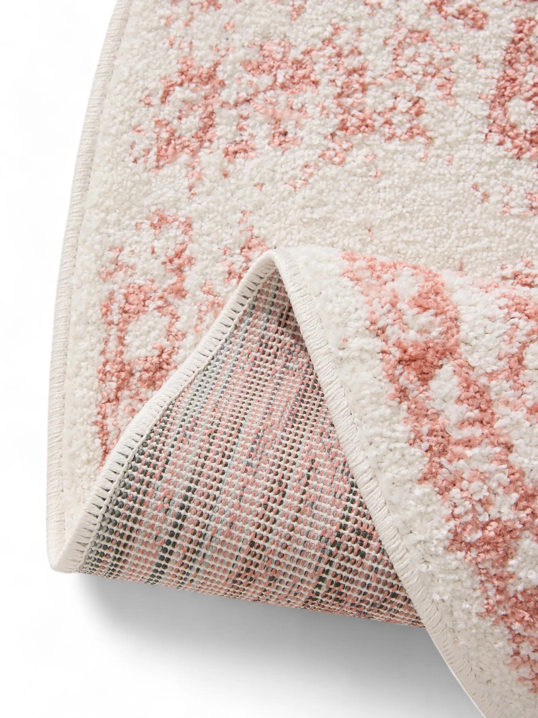 Alfombra Sia Crema/Rosa