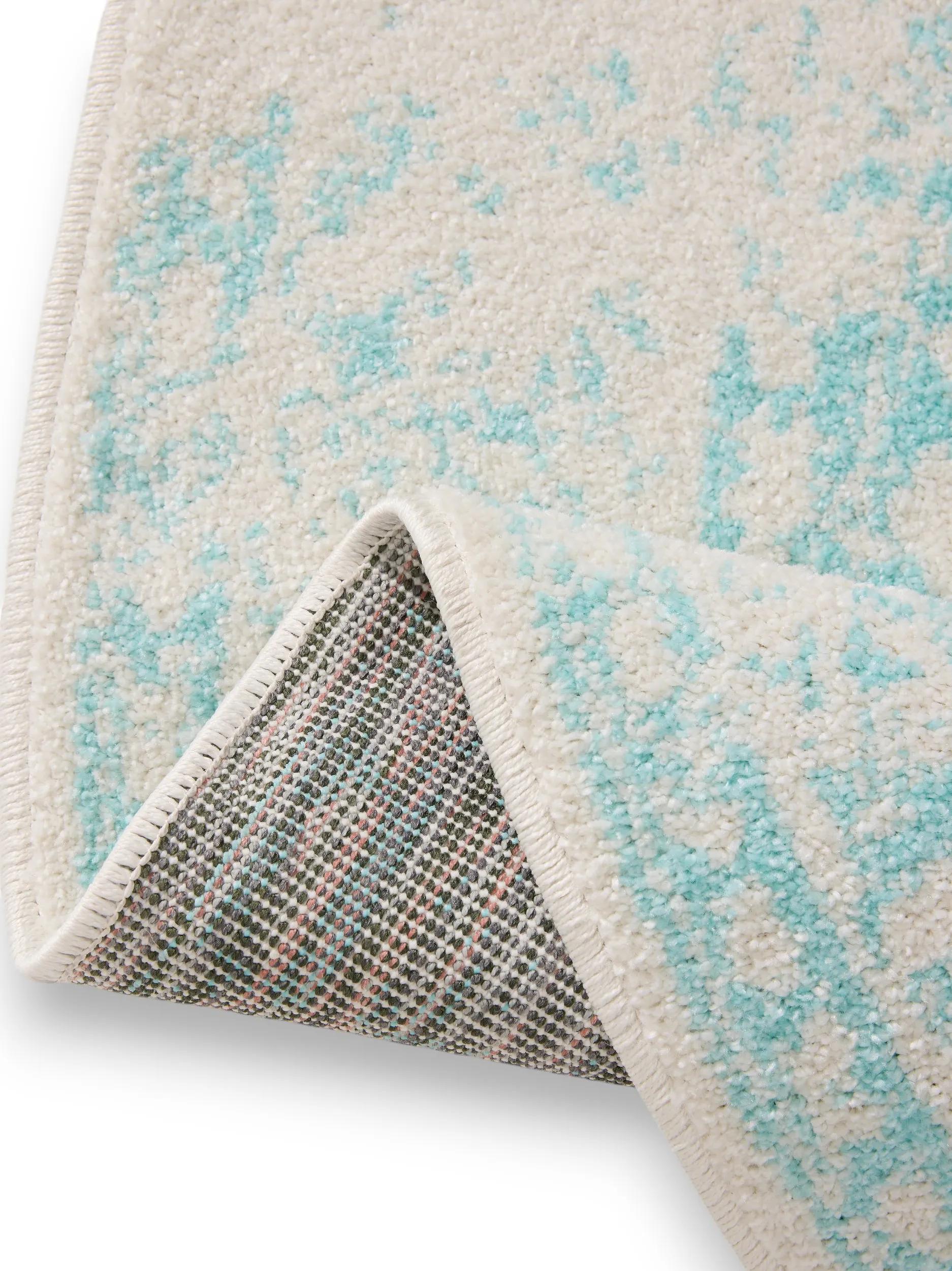 Rug Sia Cream/Turquoise