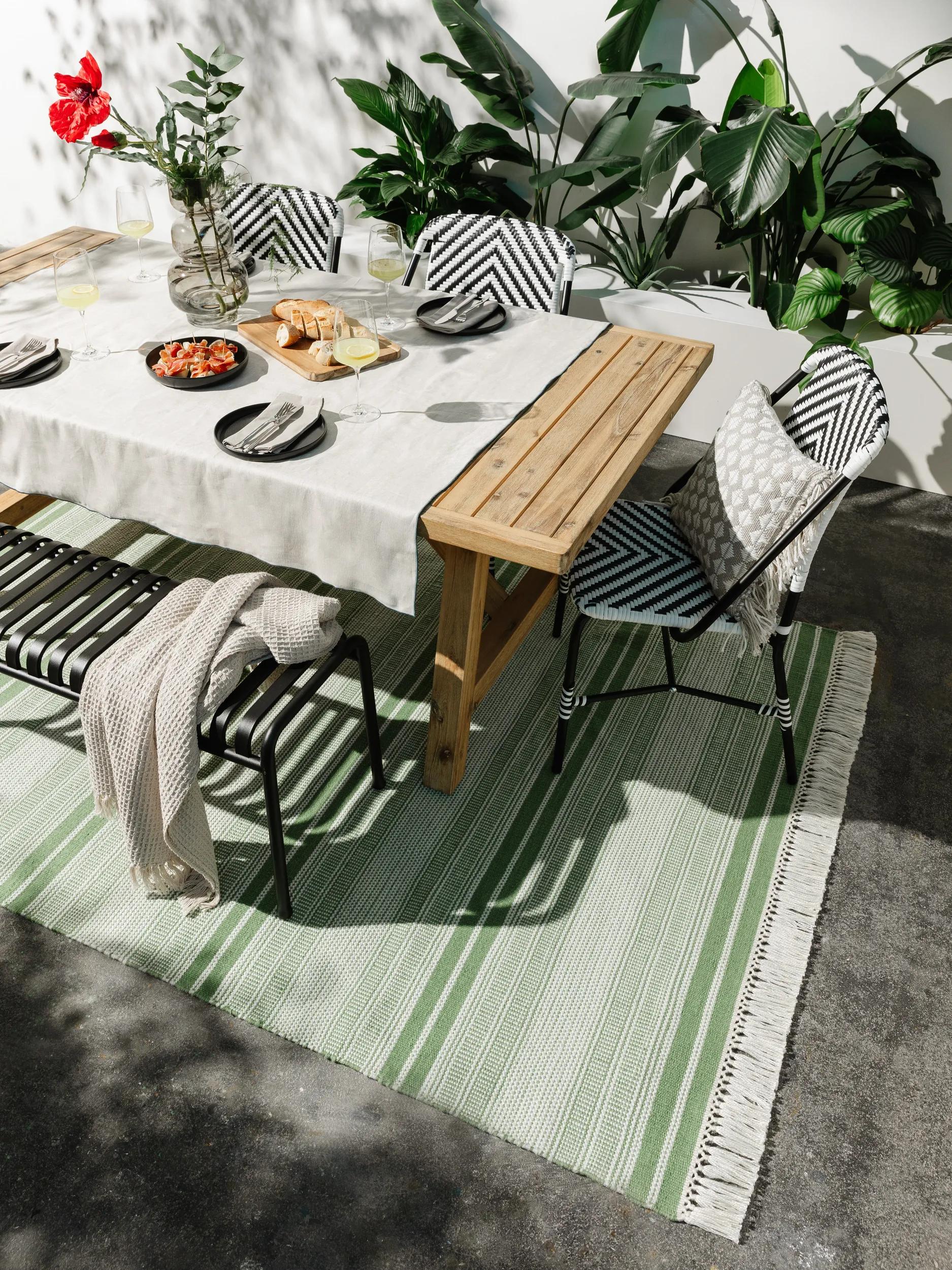 In- & Outdoor Rug Siena Green