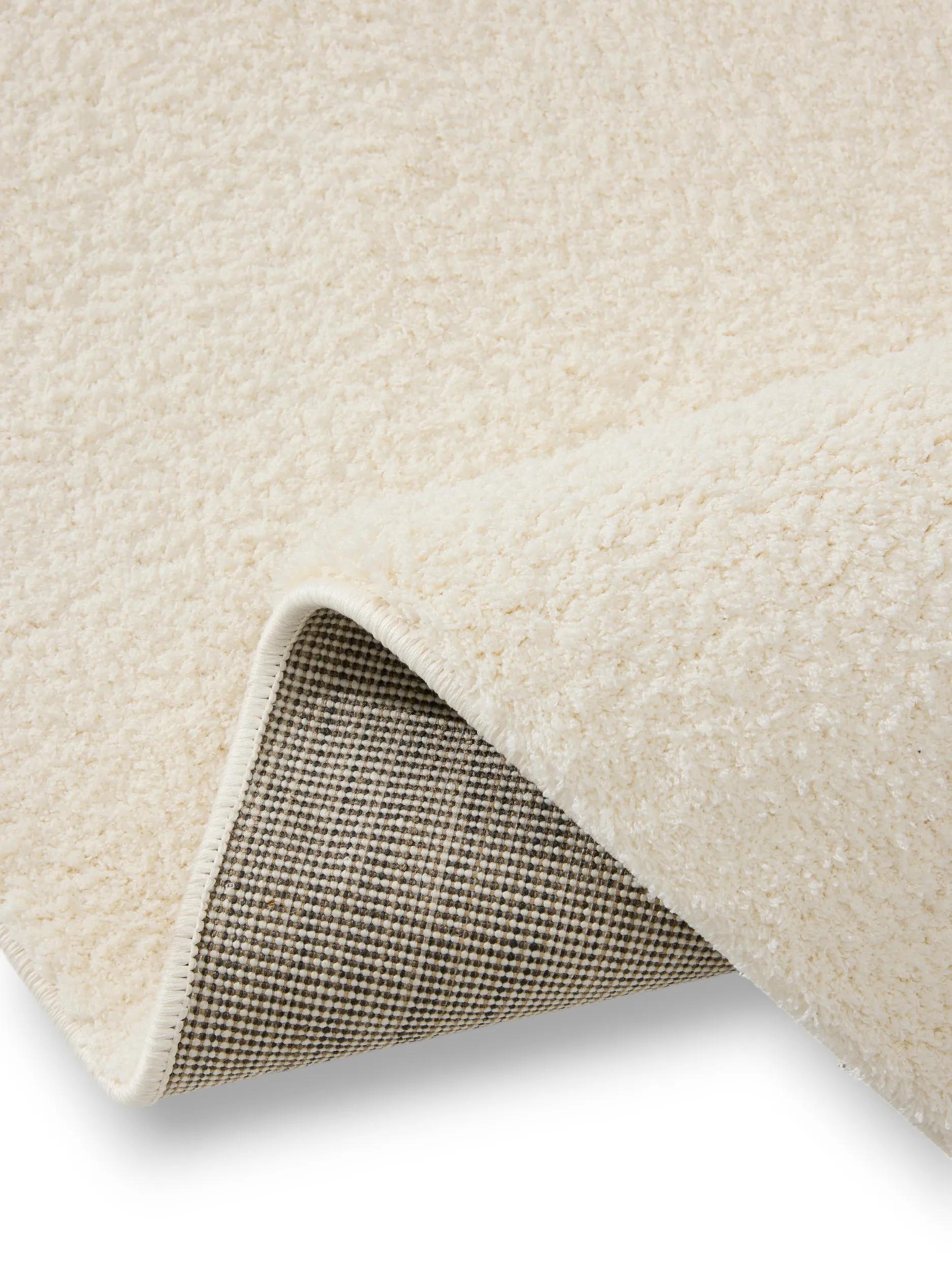 Shaggy rug Soda White