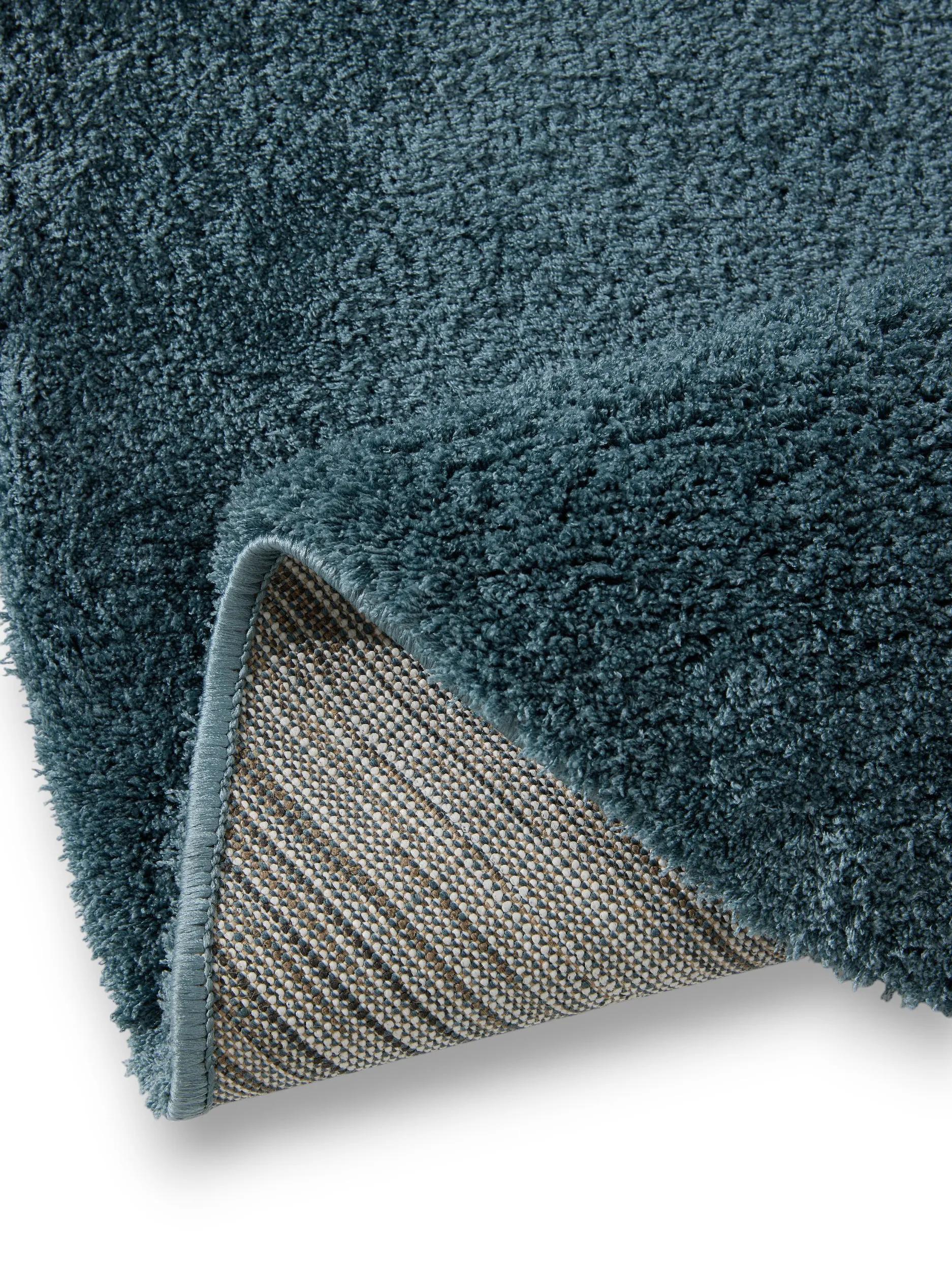 Shaggy rug Soda Blue