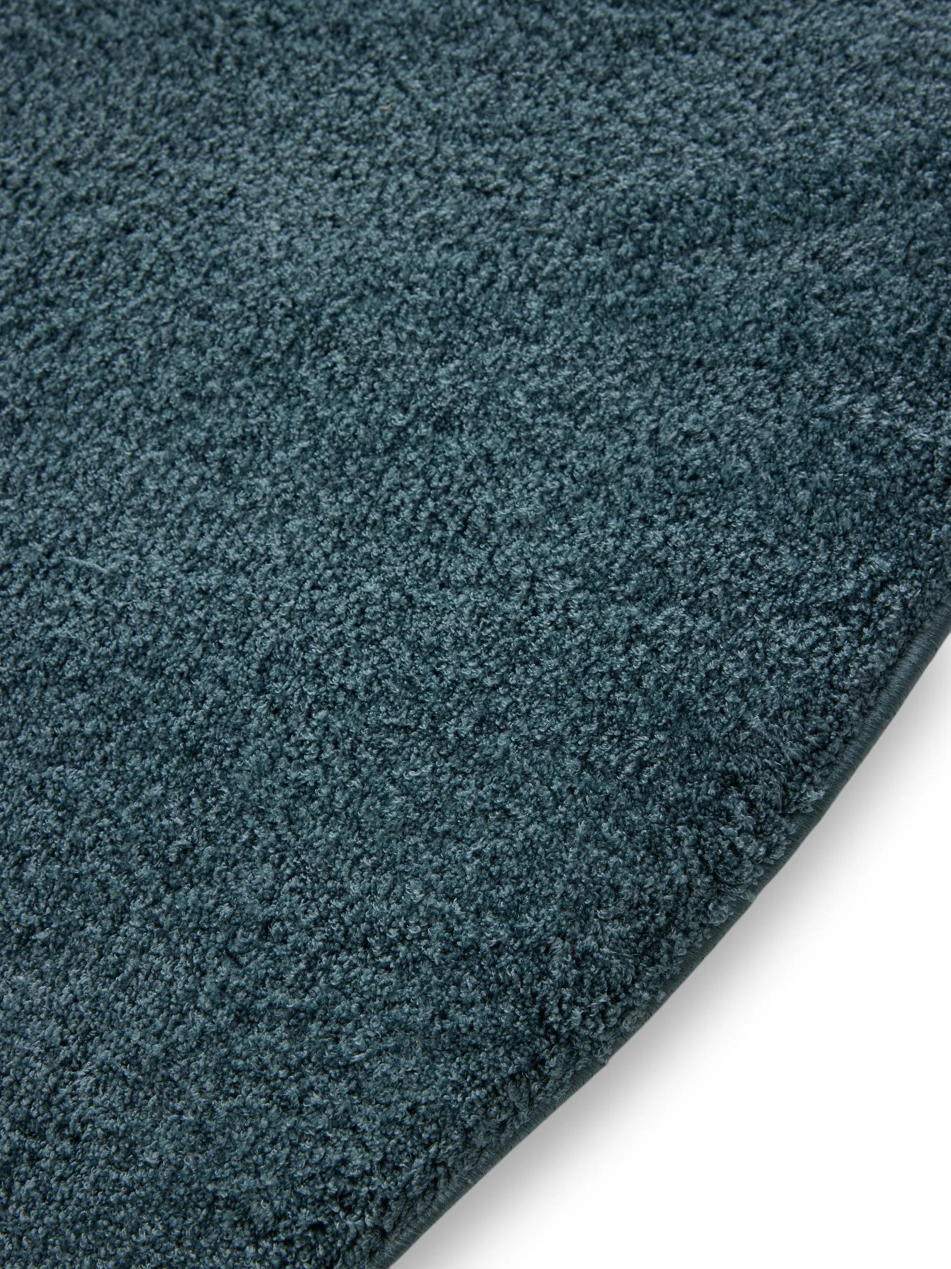 Shaggy rug Soda Blue