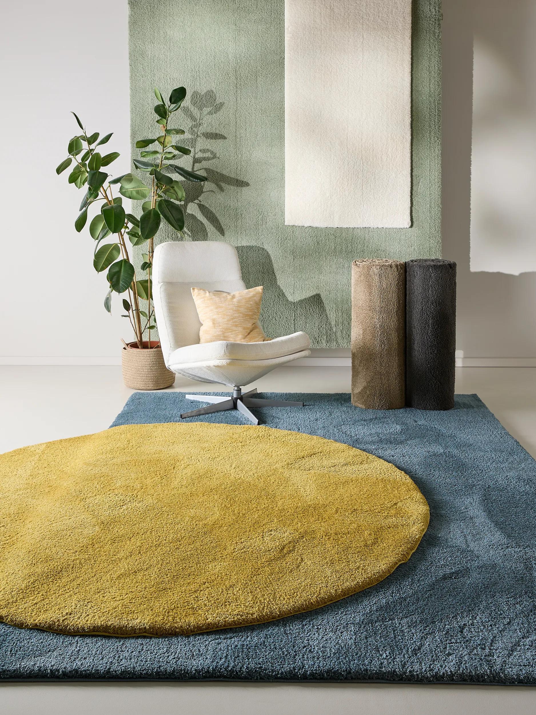 Shaggy rug Soda Black