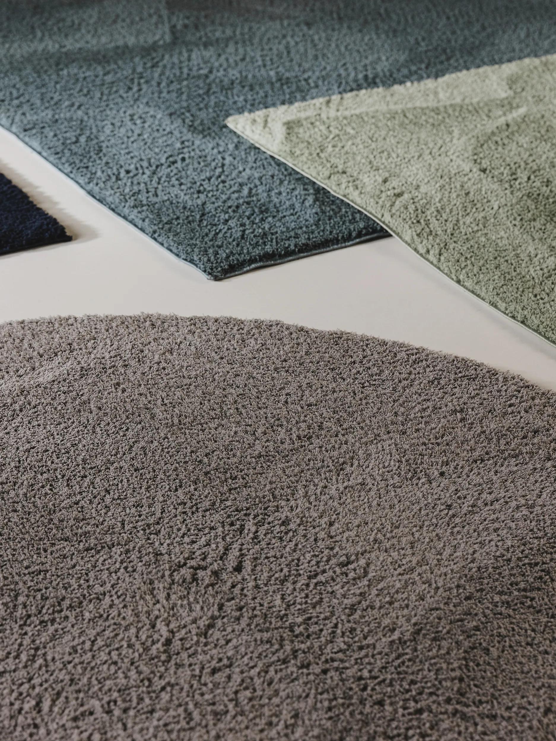 Shaggy Round Rug Soda Grey