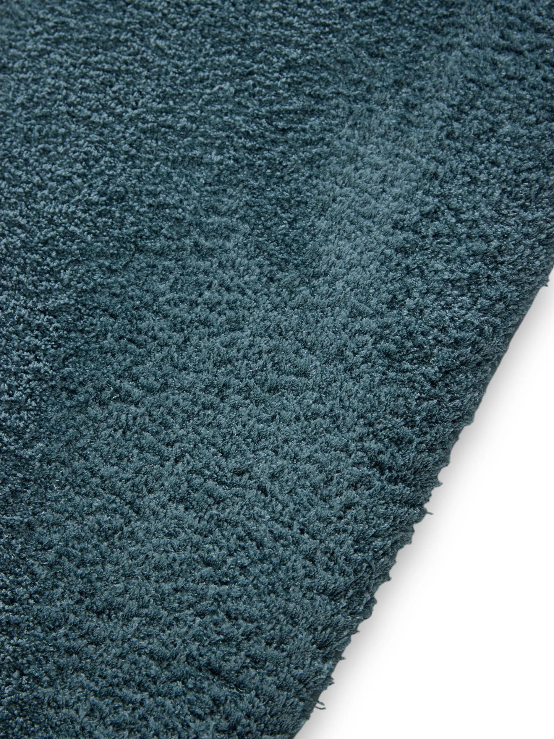Shaggy rug Soda Blue