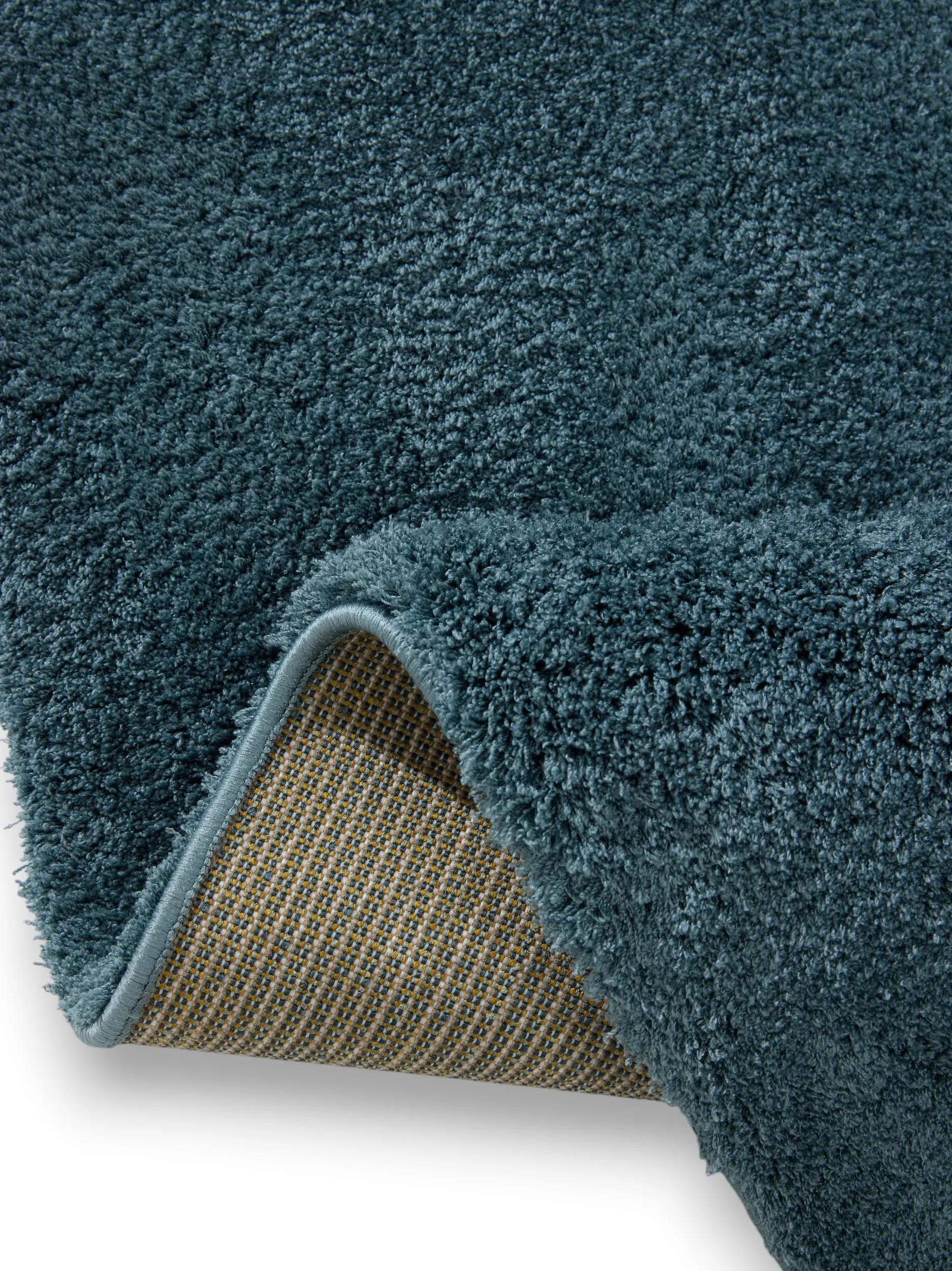 Shaggy rug Soda Blue