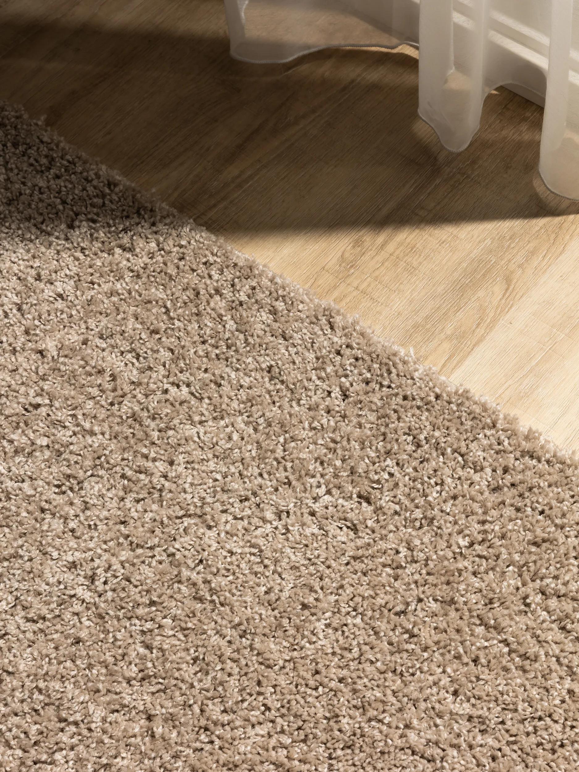 Washable Shaggy Rug Soho Beige