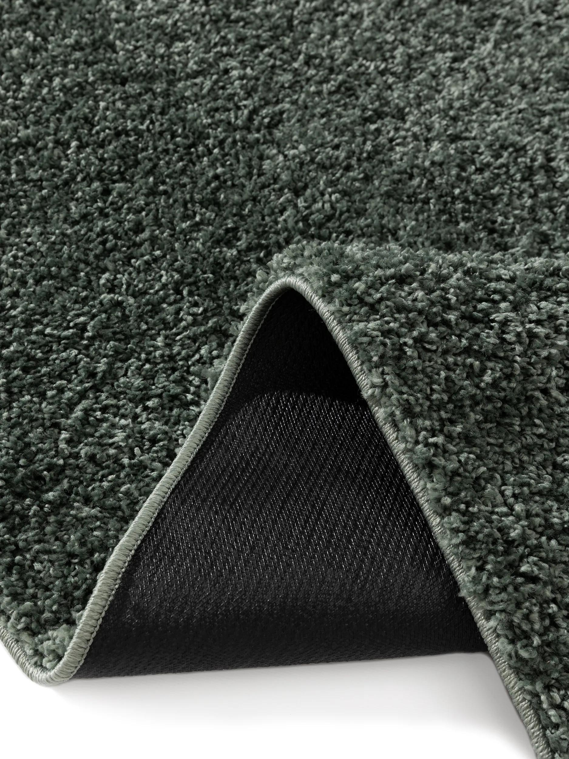 Washable Shaggy Rug Soho Light Green