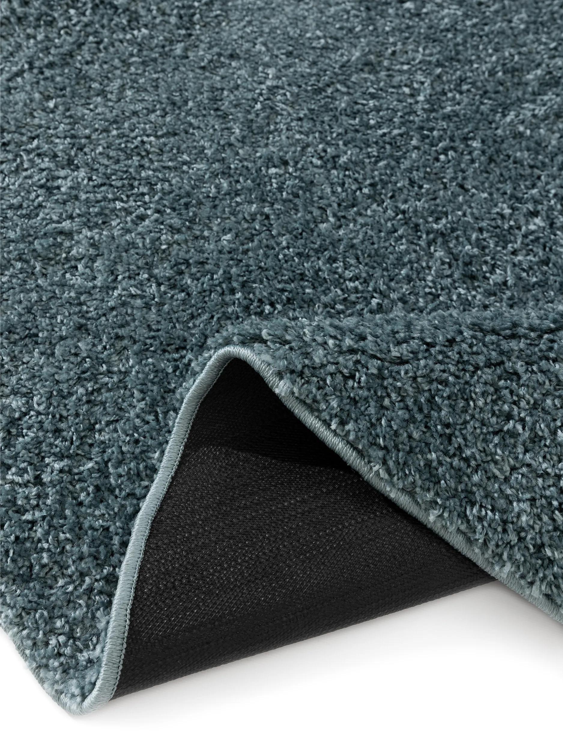 Washable Shaggy Rug Soho Blue