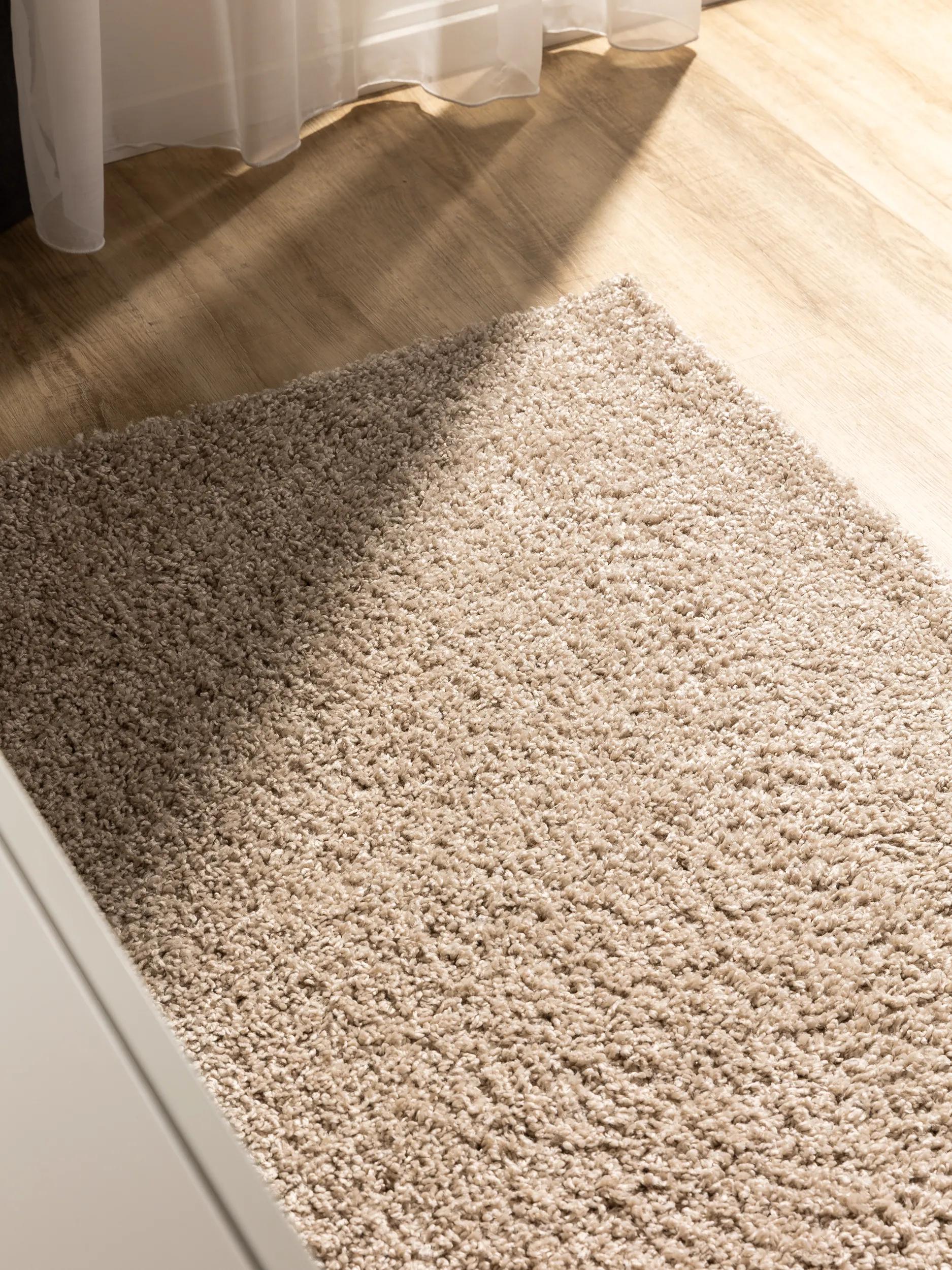 Washable Shaggy Rug Soho Beige