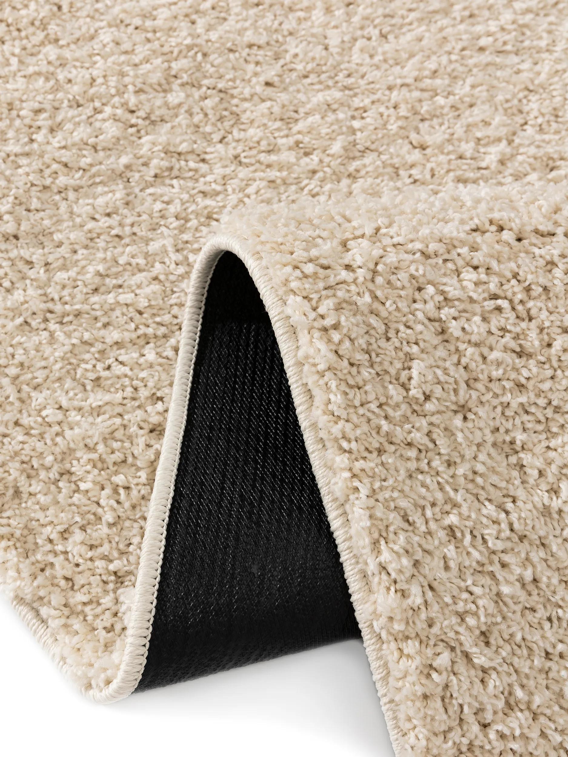 Washable Shaggy Rug Soho Cream