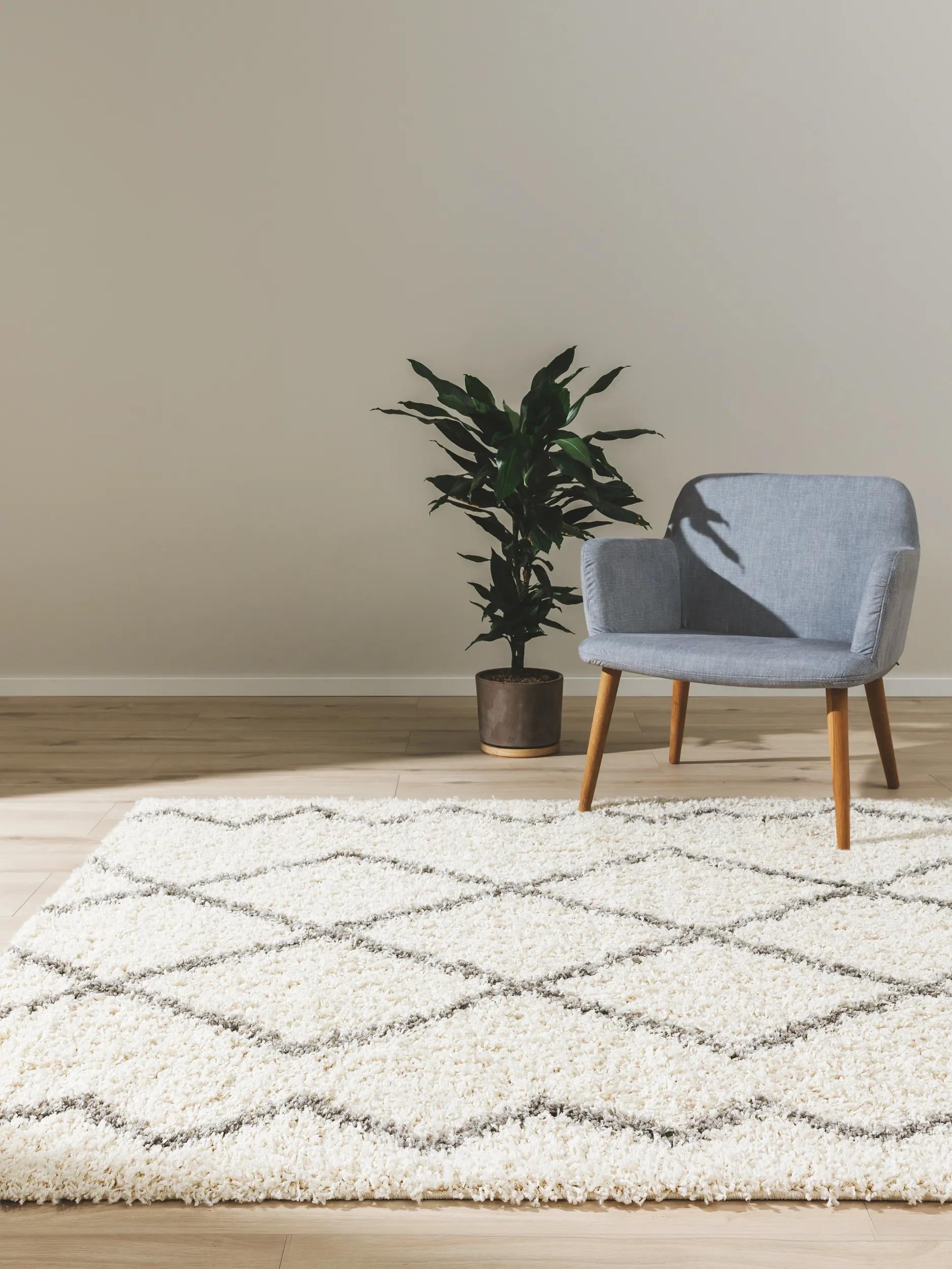 Shaggy Rug Soho Cream
