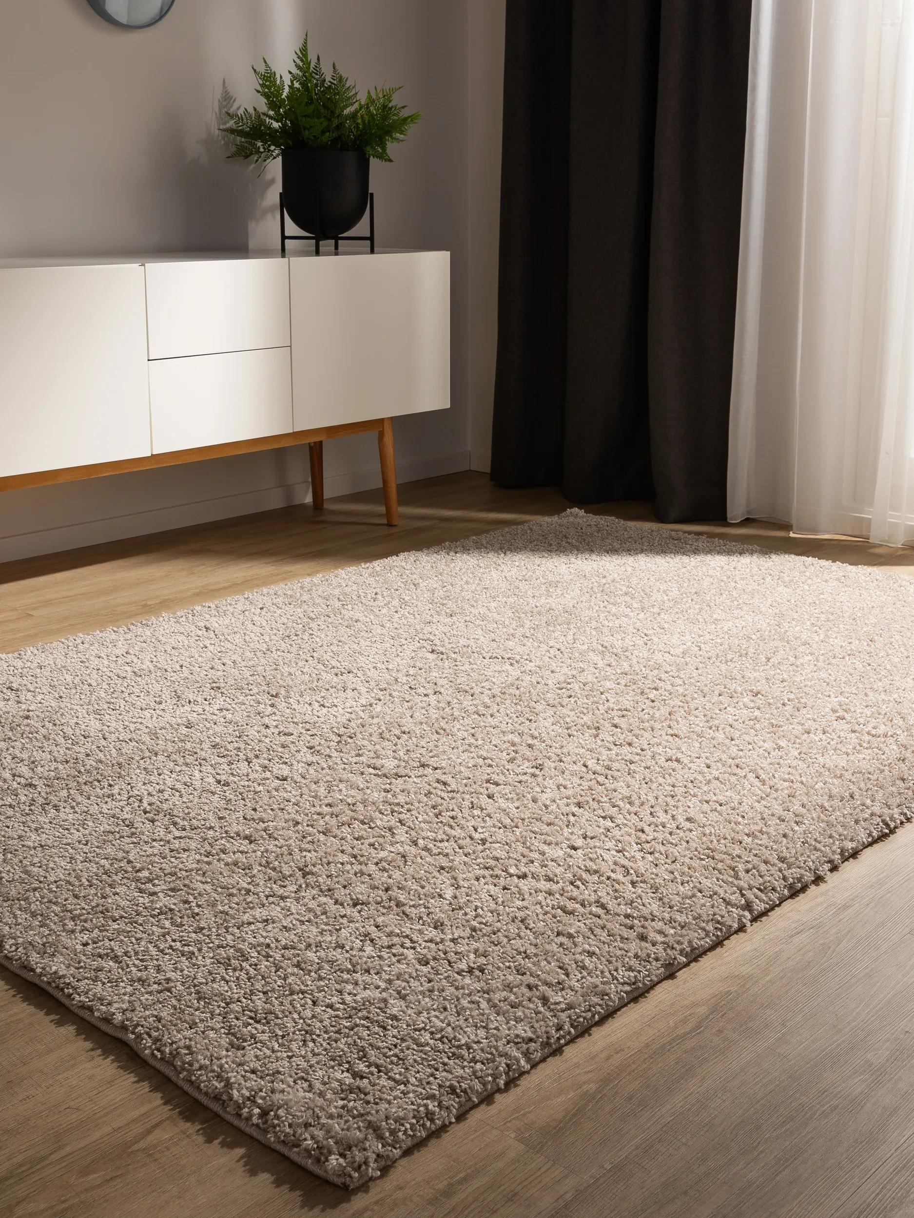 Washable Shaggy Rug Soho Beige