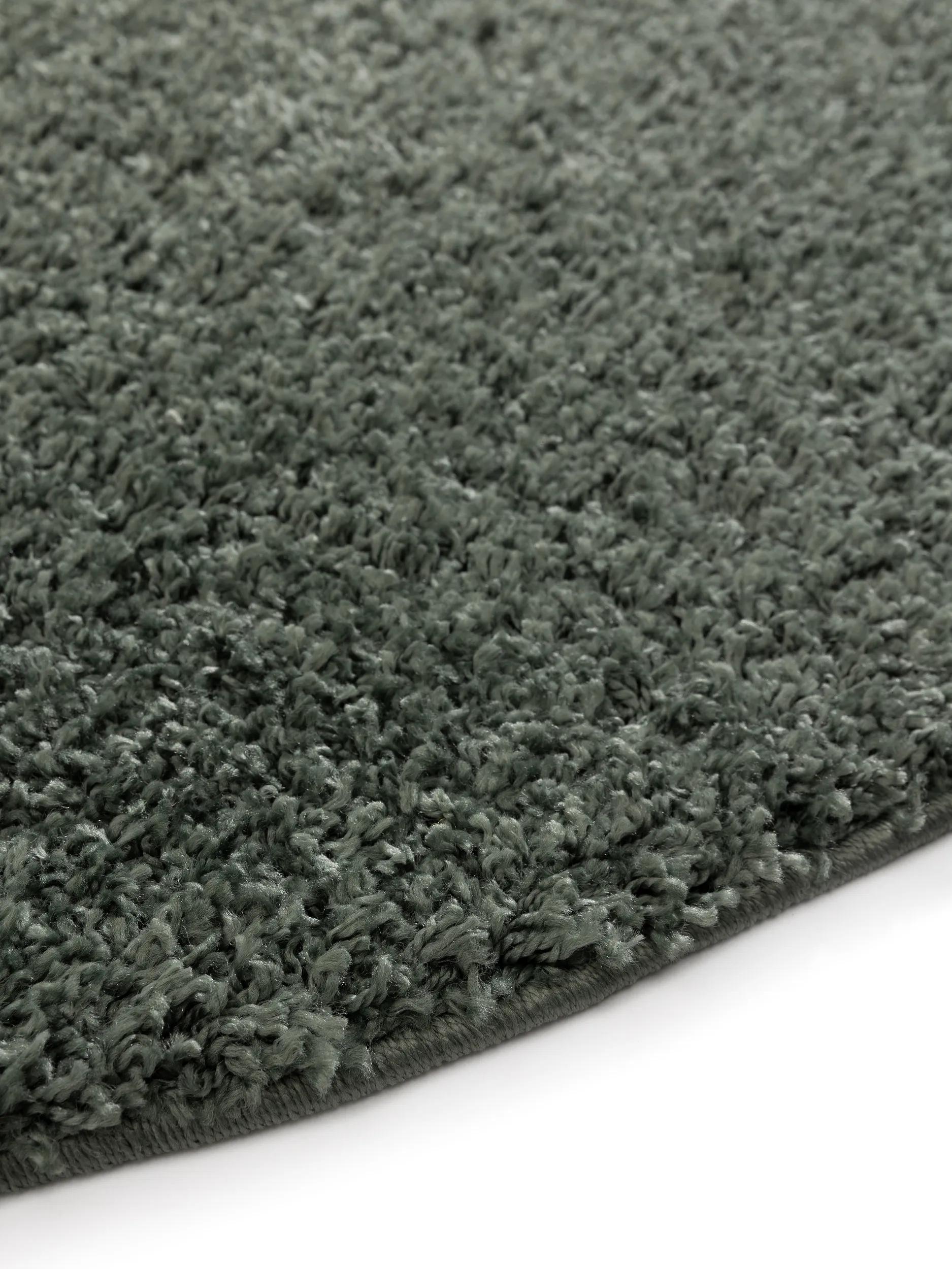 Washable Shaggy Rug Soho Light Green