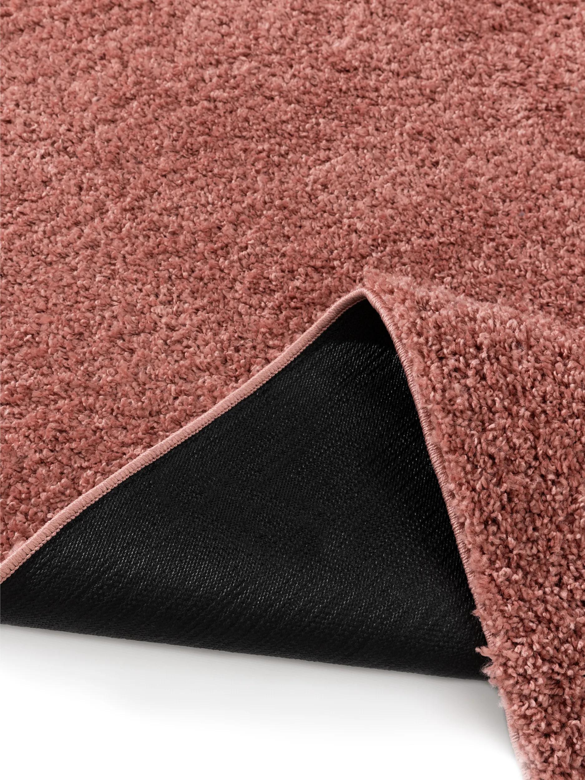 Washable Shaggy Rug Soho Rose