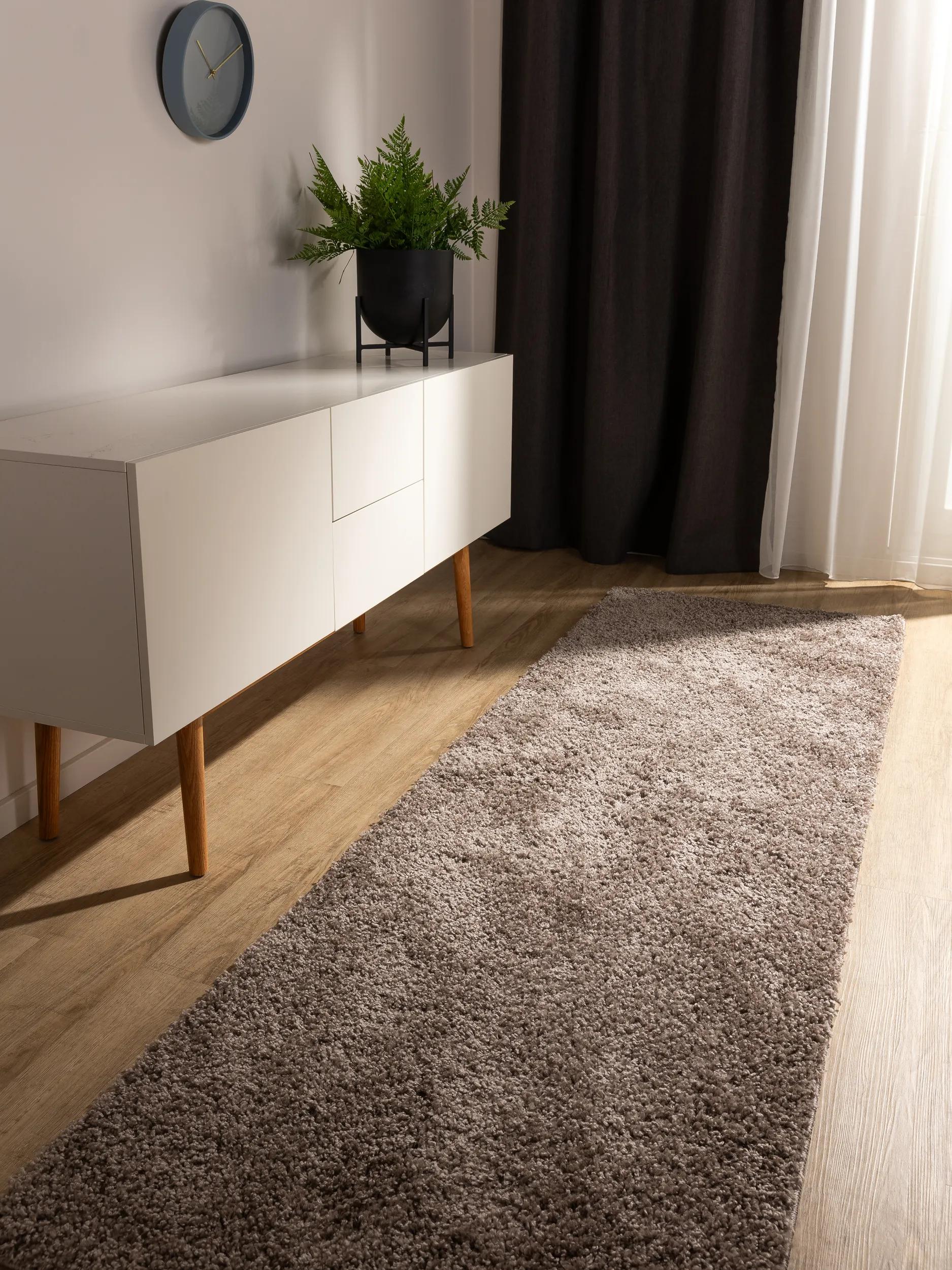 Washable Shaggy Rug Soho Taupe