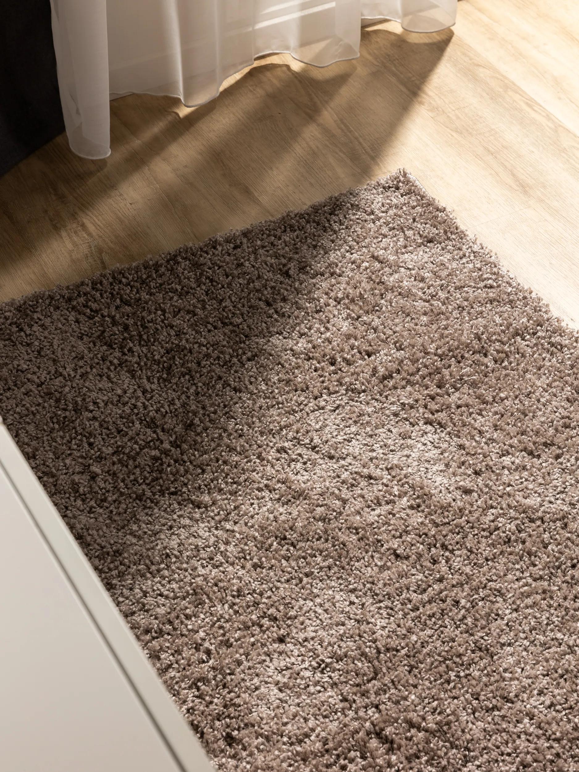 Washable Shaggy Rug Soho Taupe