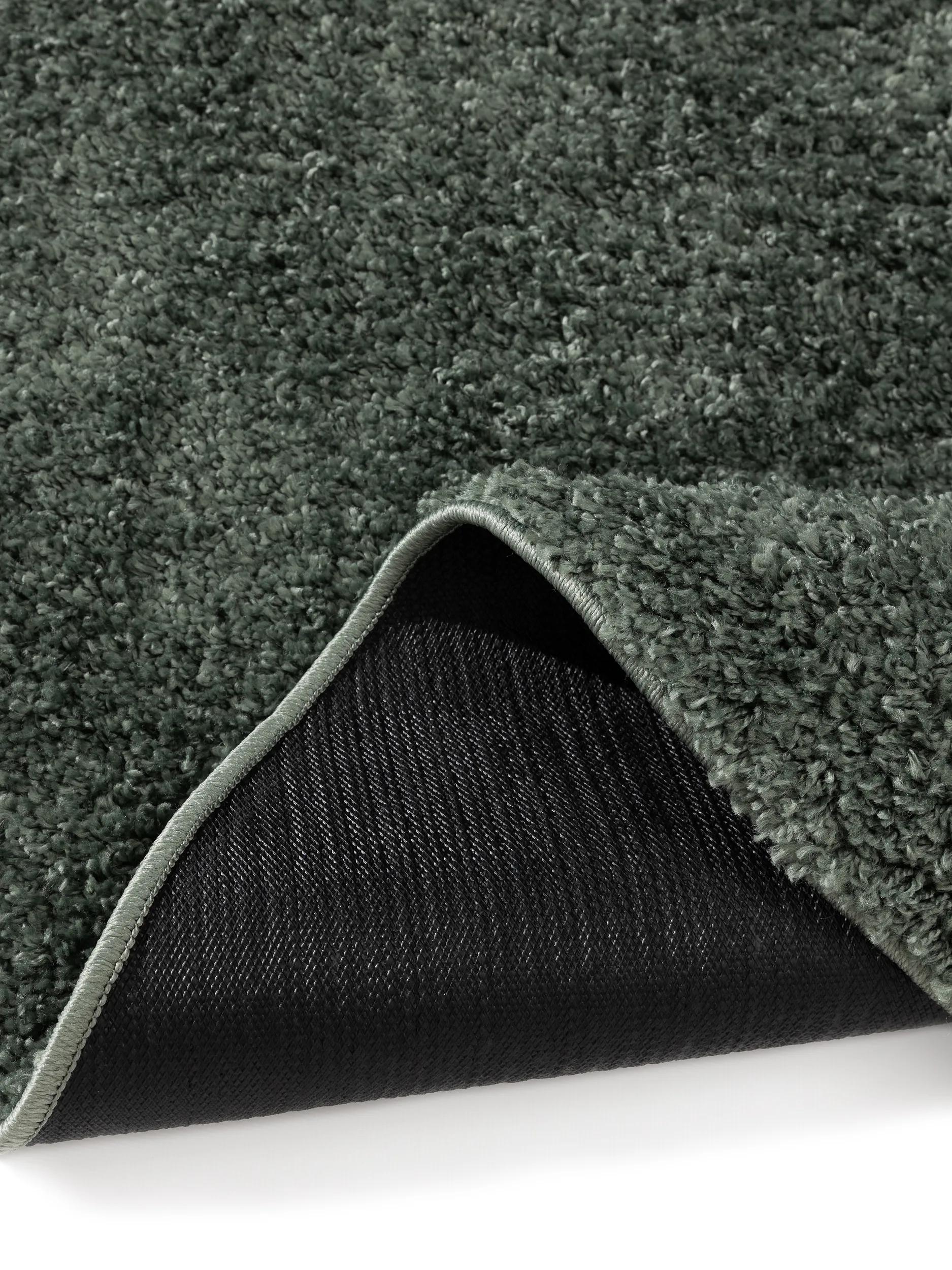 Washable Shaggy Rug Soho Light Green