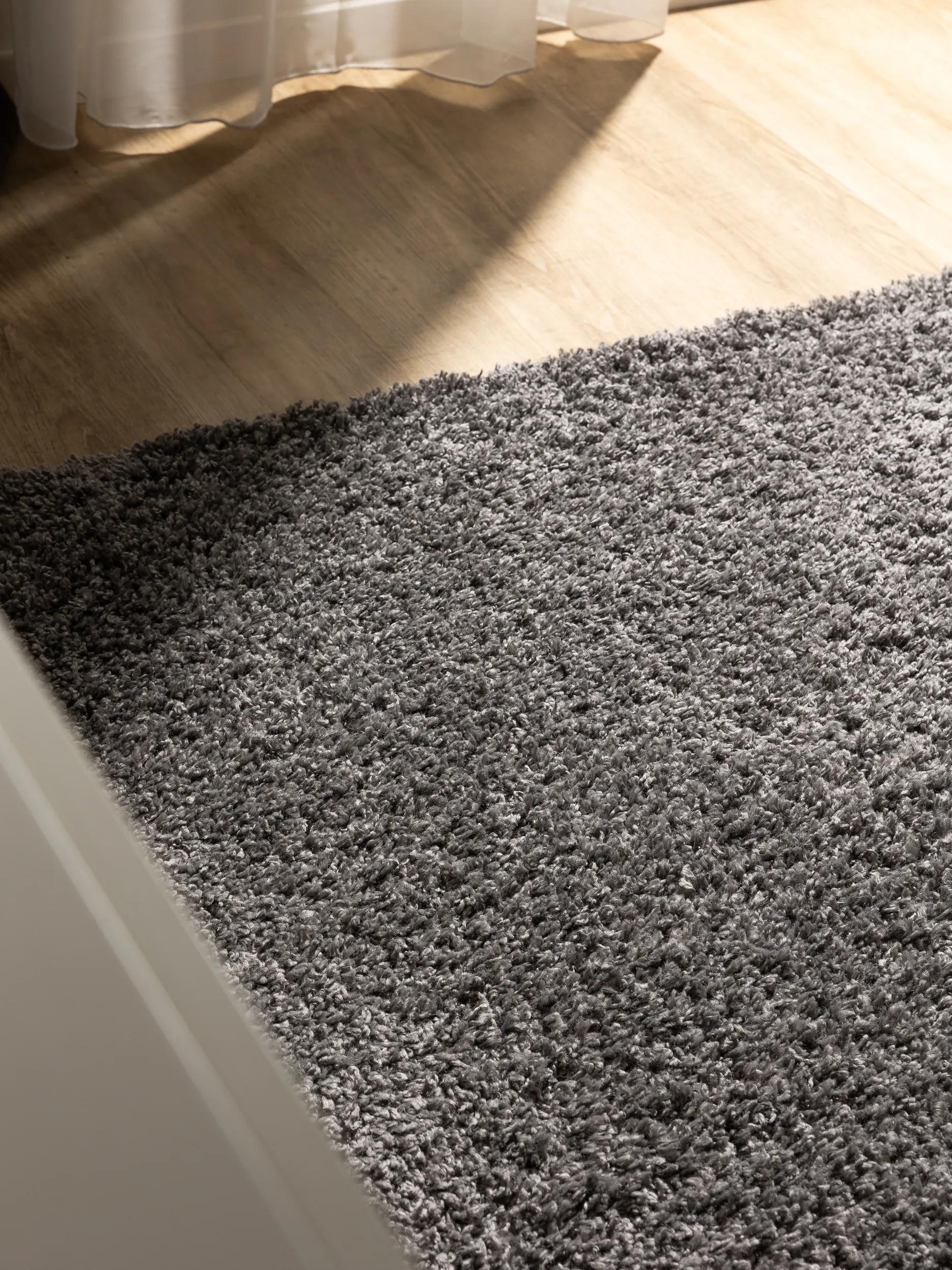 Washable Shaggy Rug Soho Grey