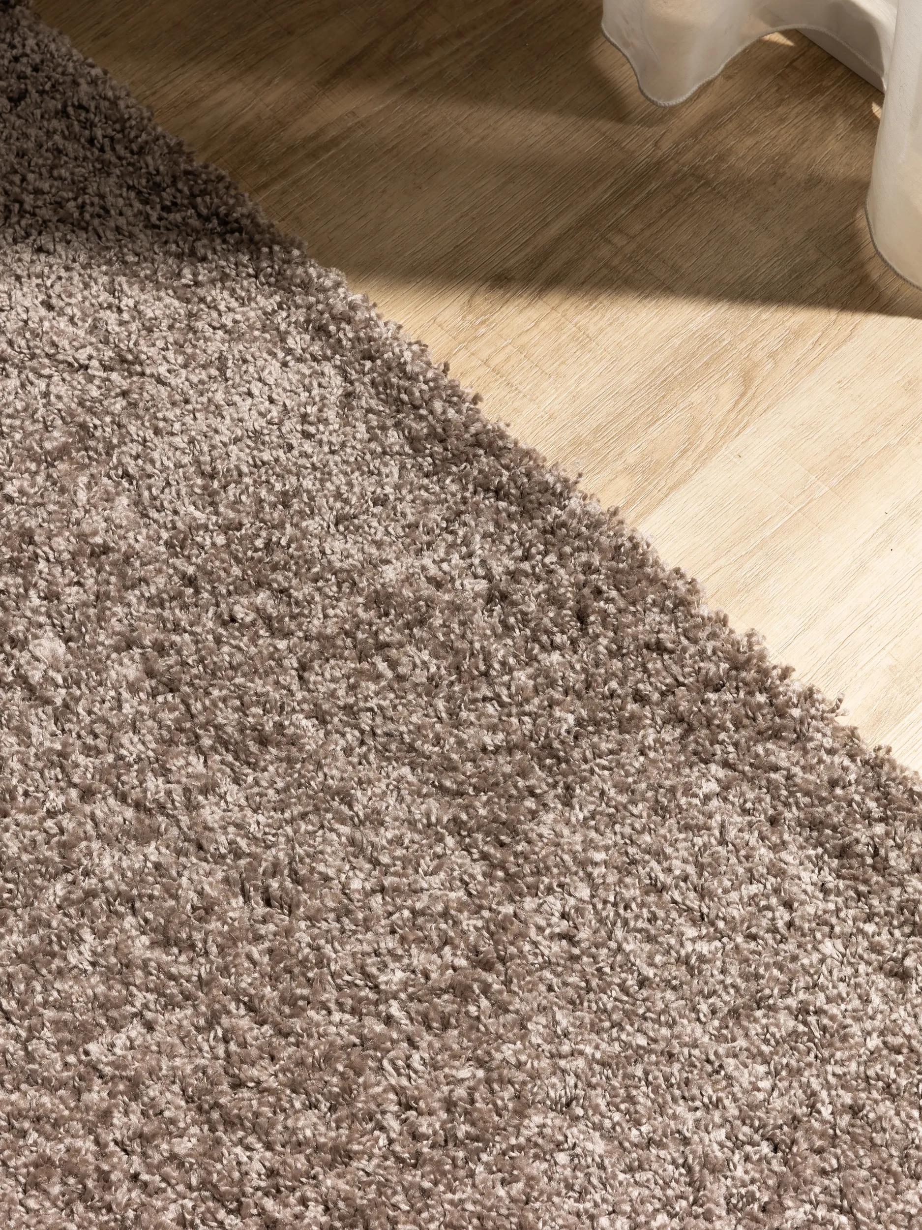 Washable Shaggy Rug Soho Taupe