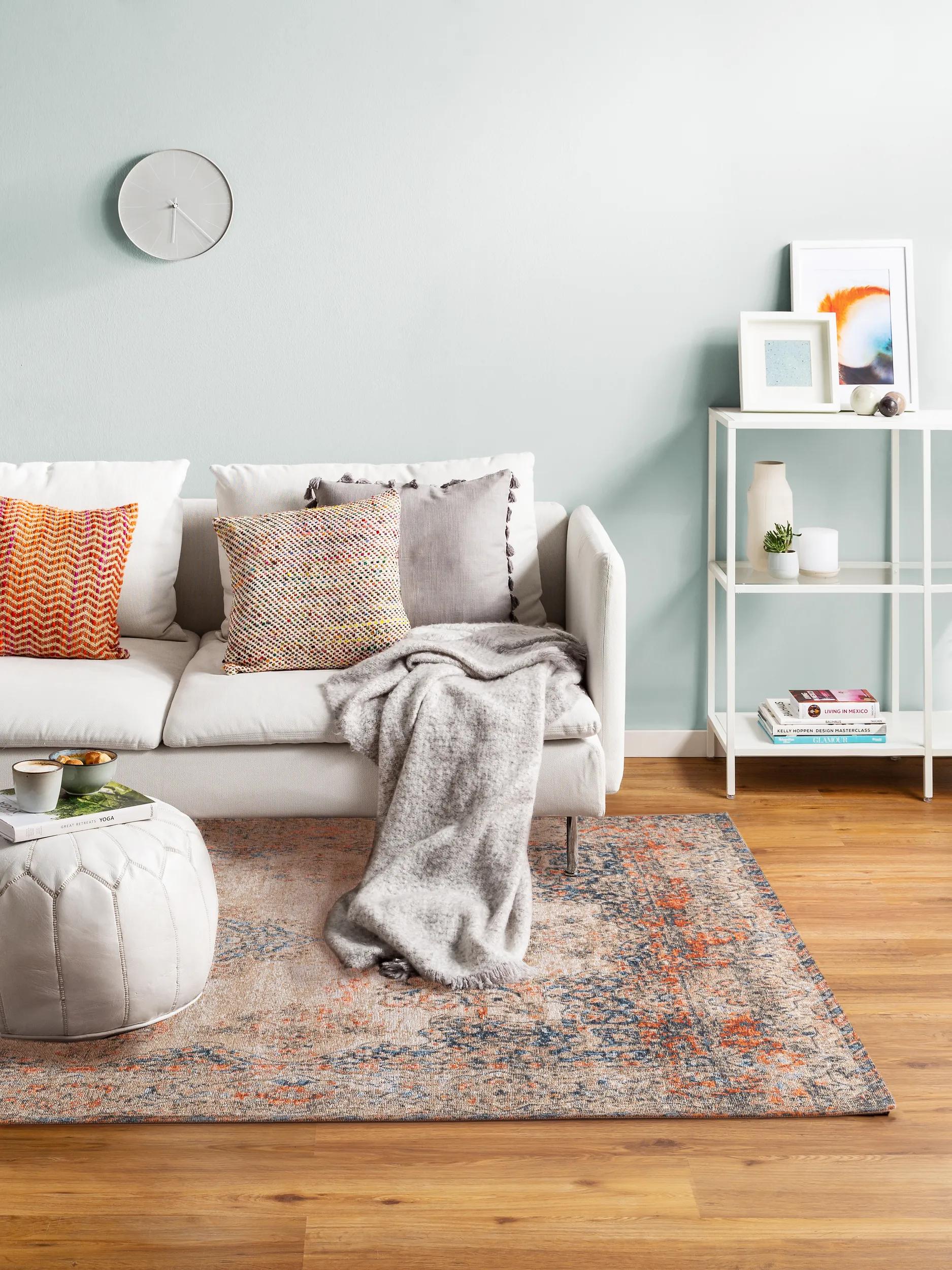 Flat Weave Rug Stay Multicolour