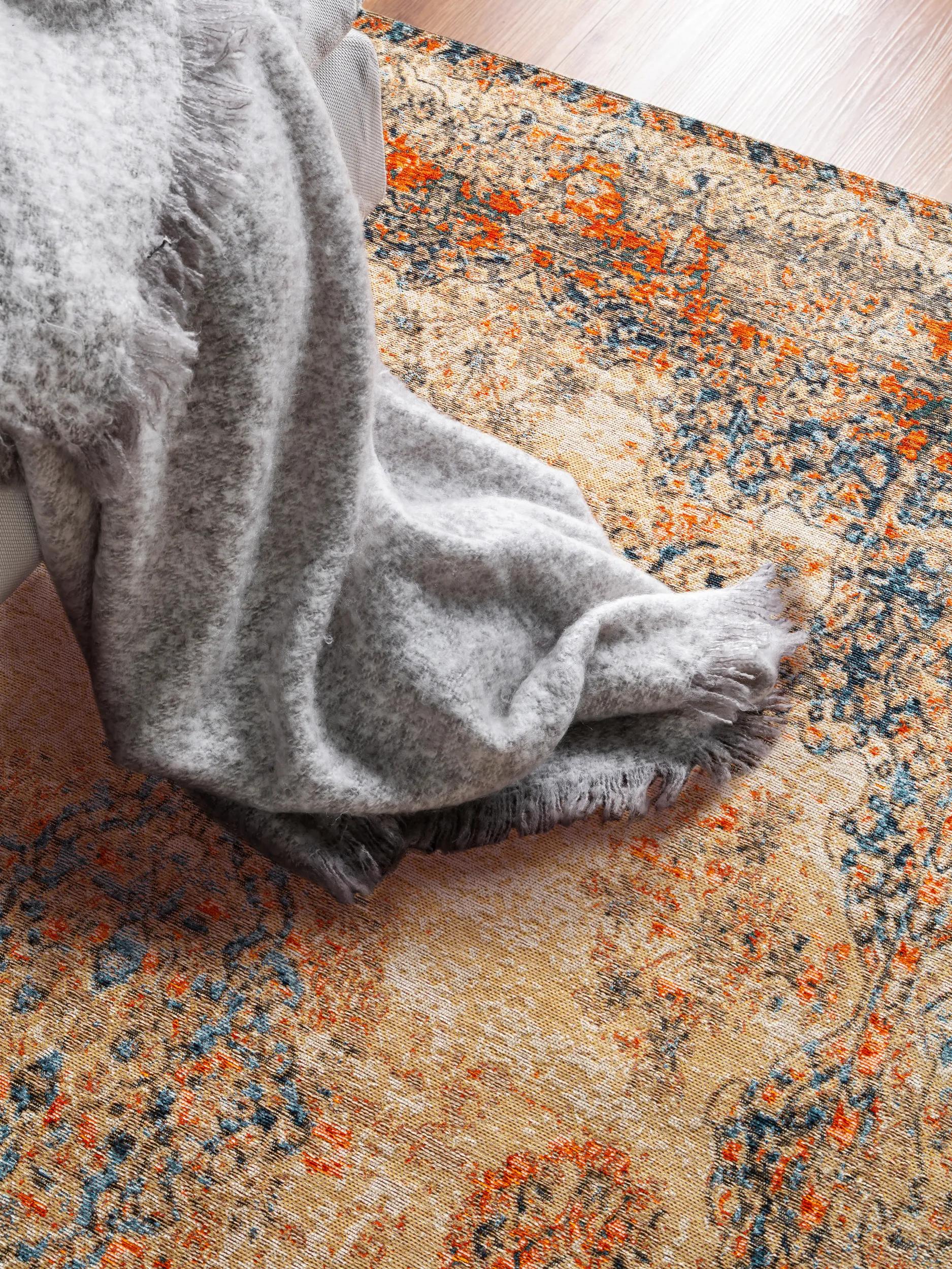 Flat Weave Rug Stay Multicolour