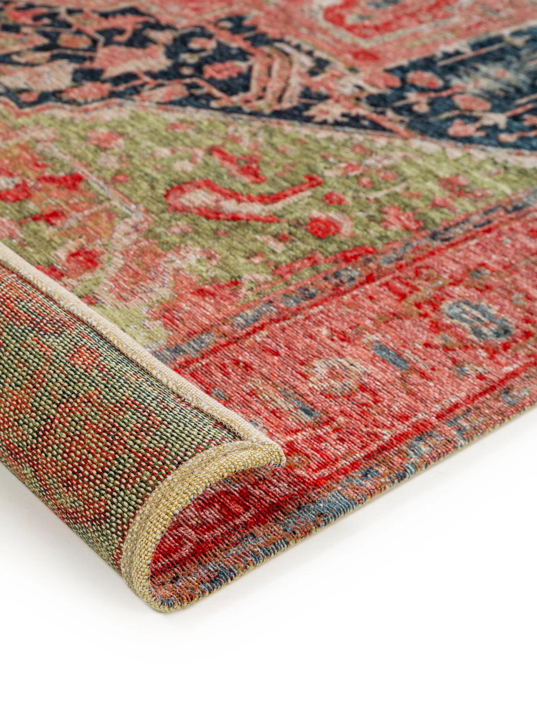 Flat Weave Rug Stay Pink