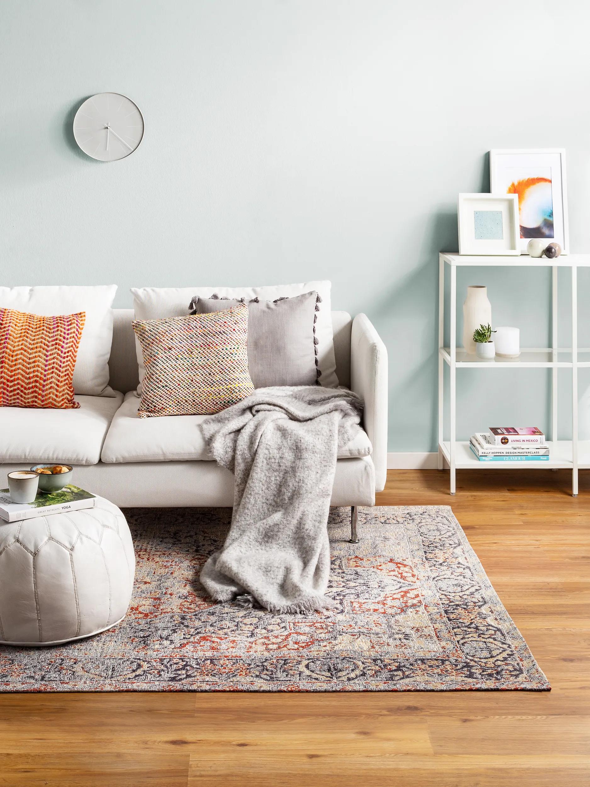 Flat Weave Rug Stay Purple