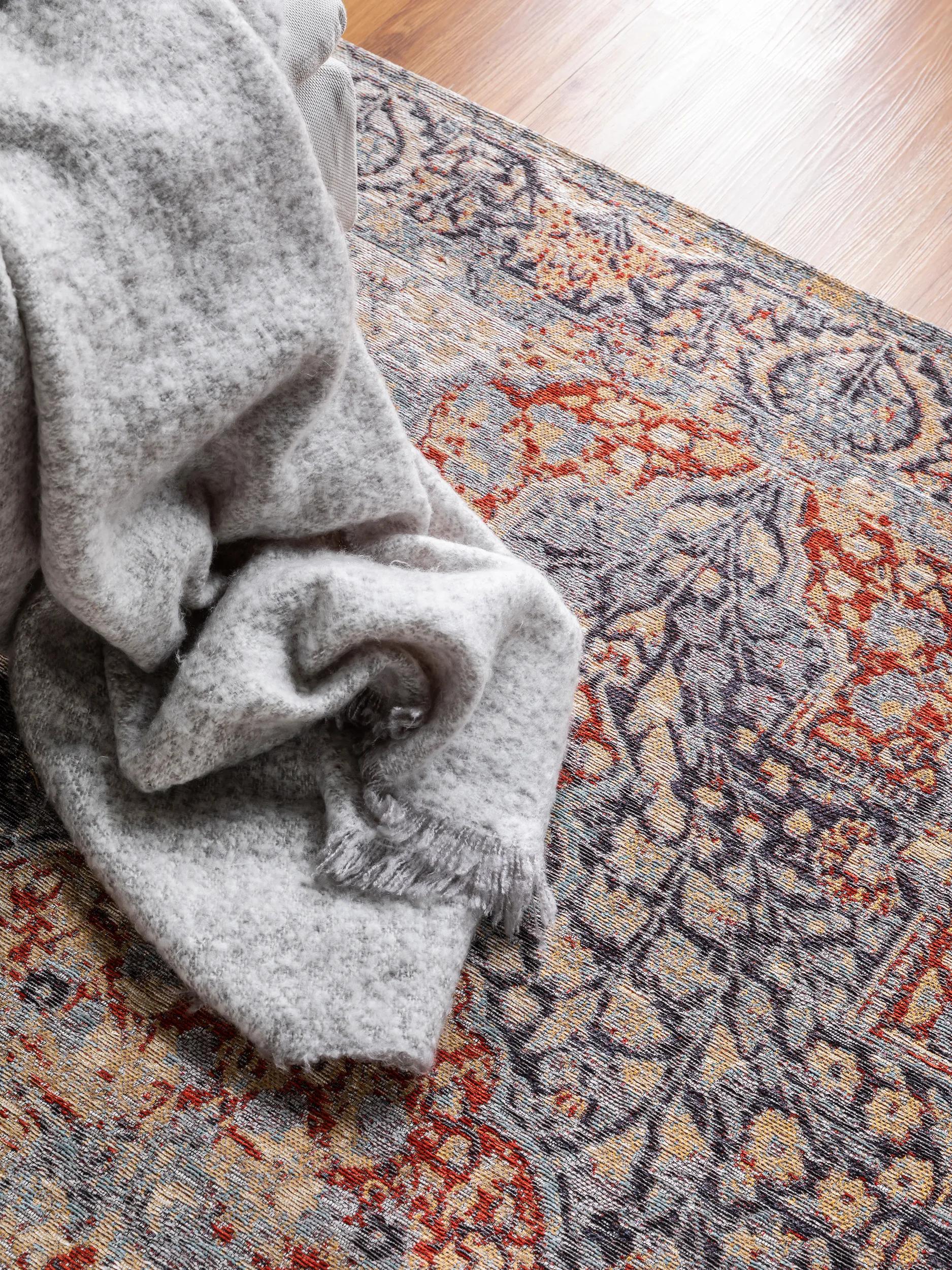 Flat Weave Rug Stay Purple