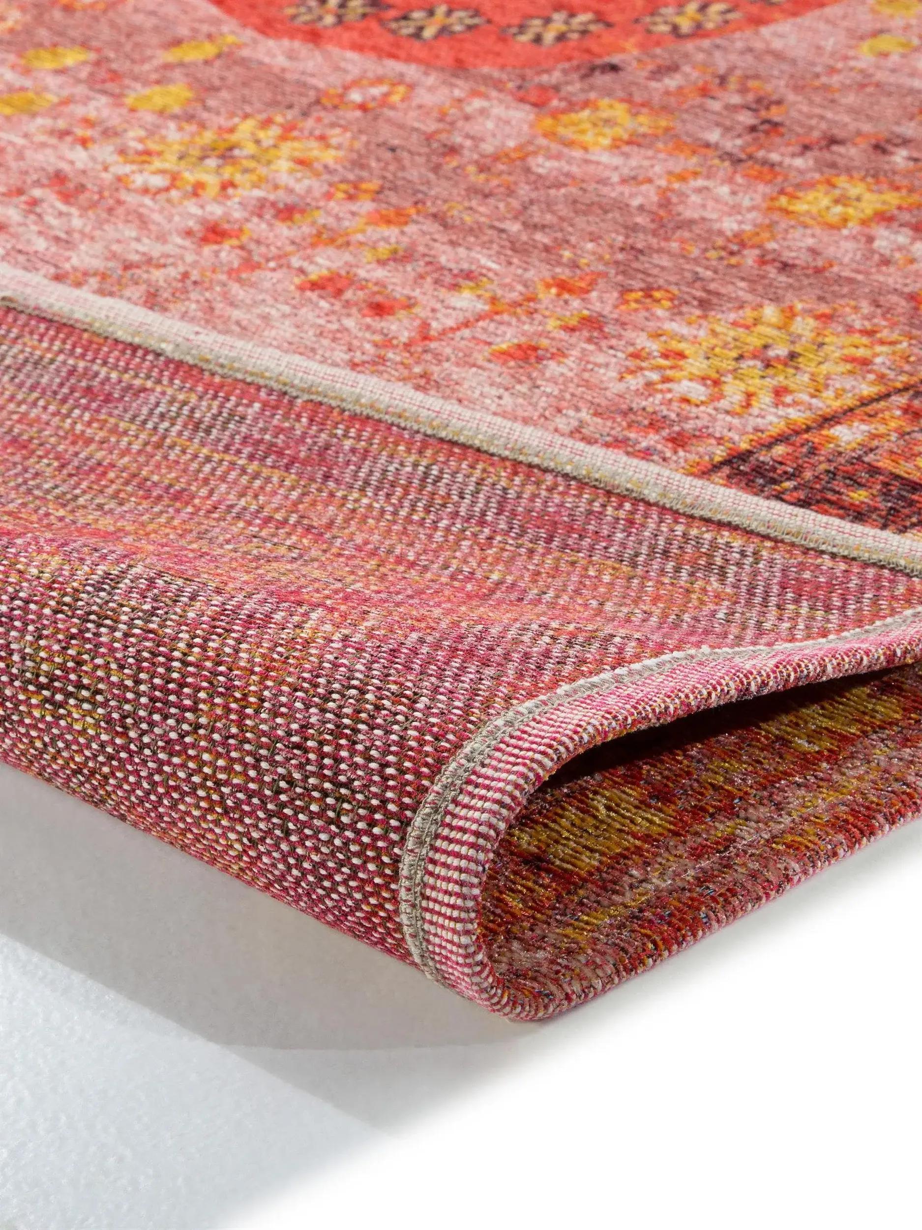 Flat Weave Rug Stay Red